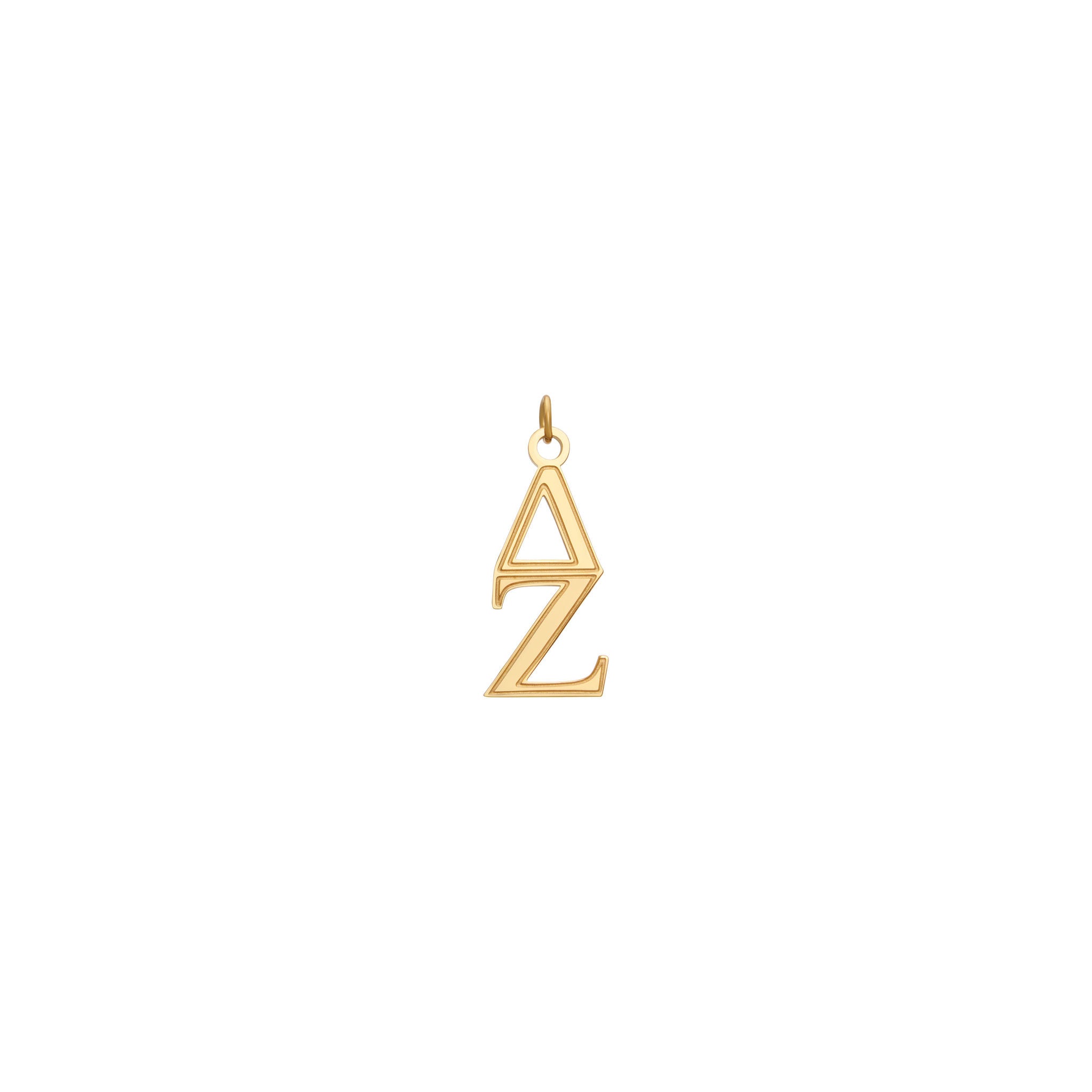 Gold Sorority Greek Letters Charms