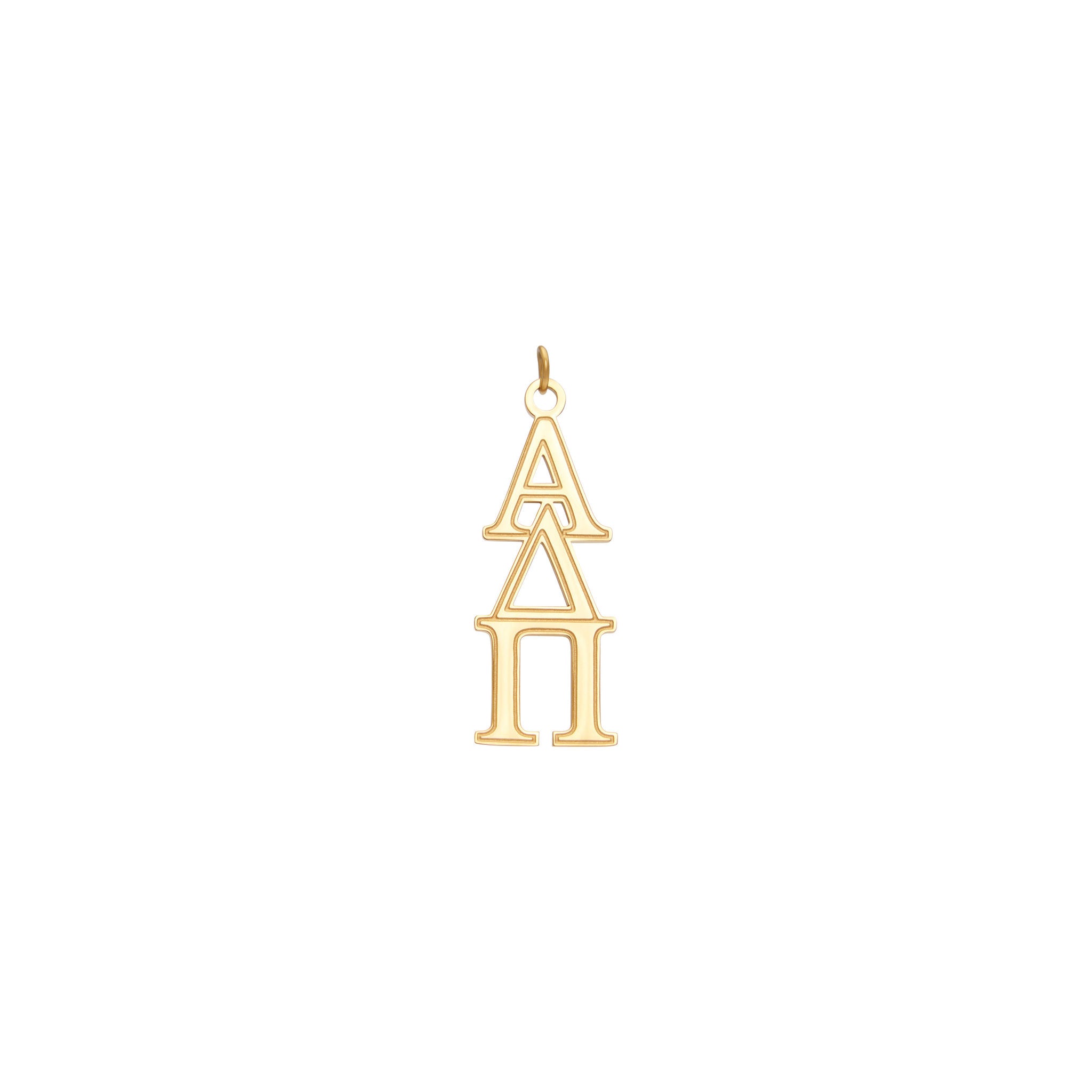 Gold Sorority Greek Letters Charms