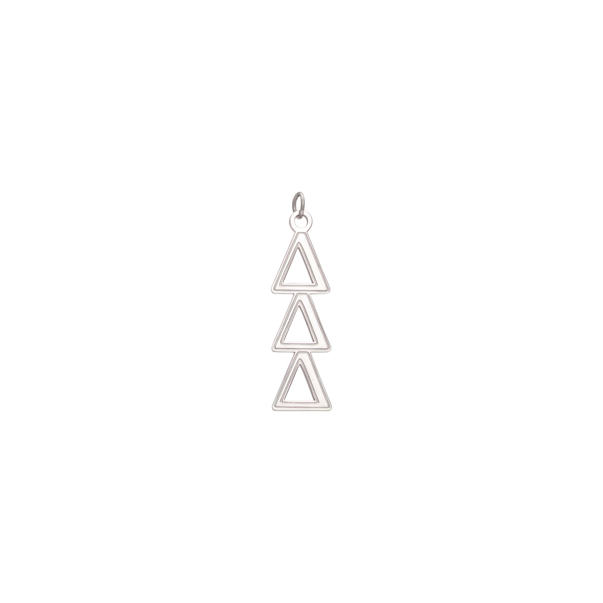 Silver Sorority Greek Letter Charms
