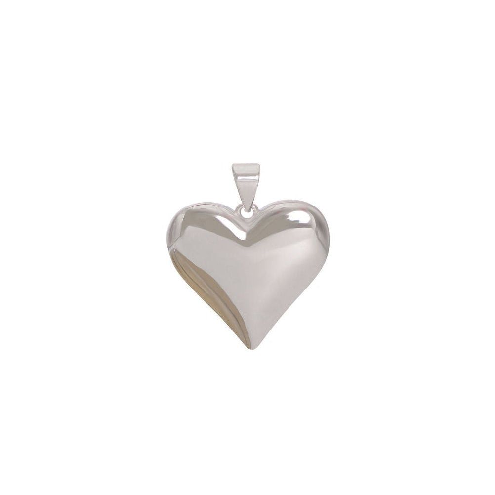 Heart Solid Silver Charm