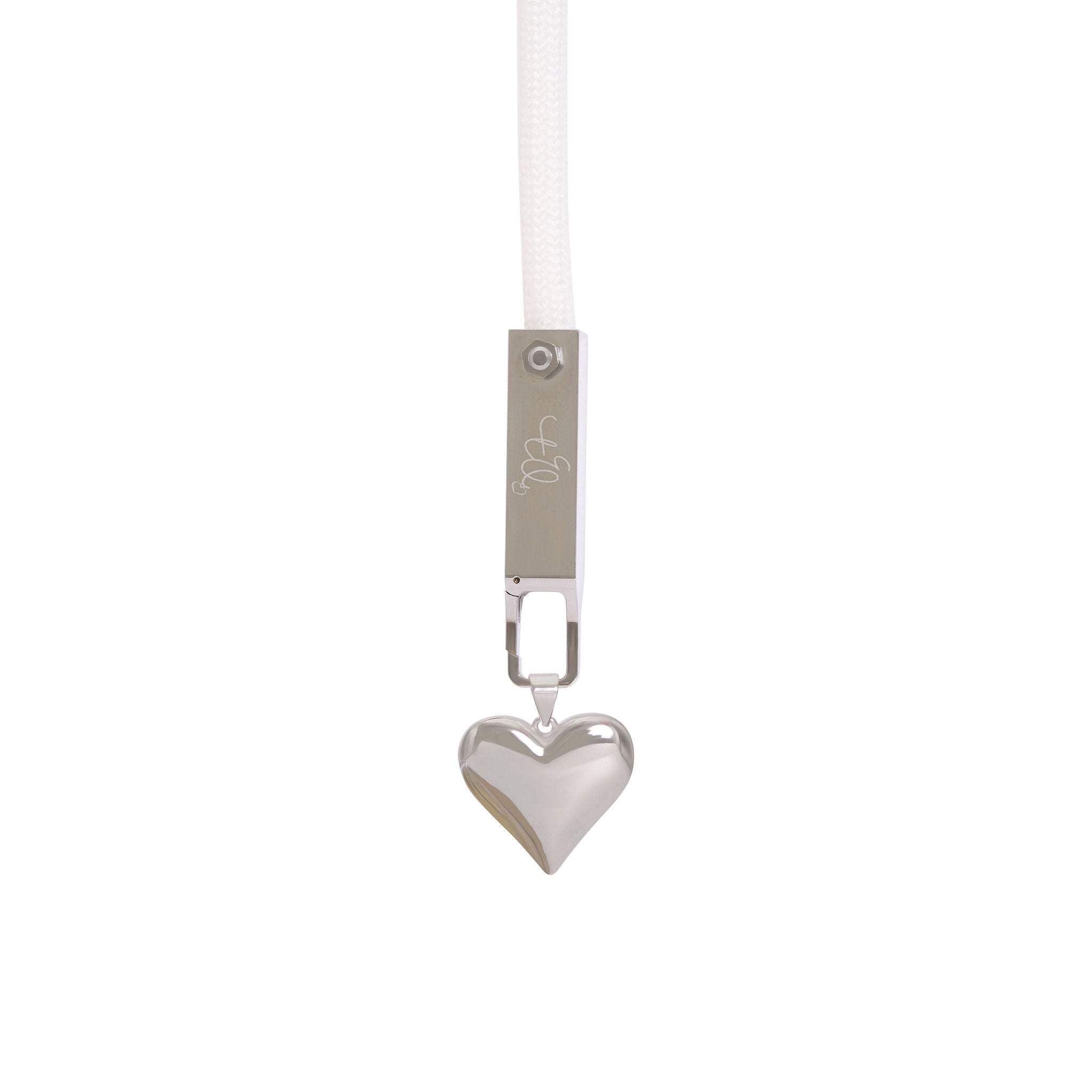Heart Solid Silver Charm