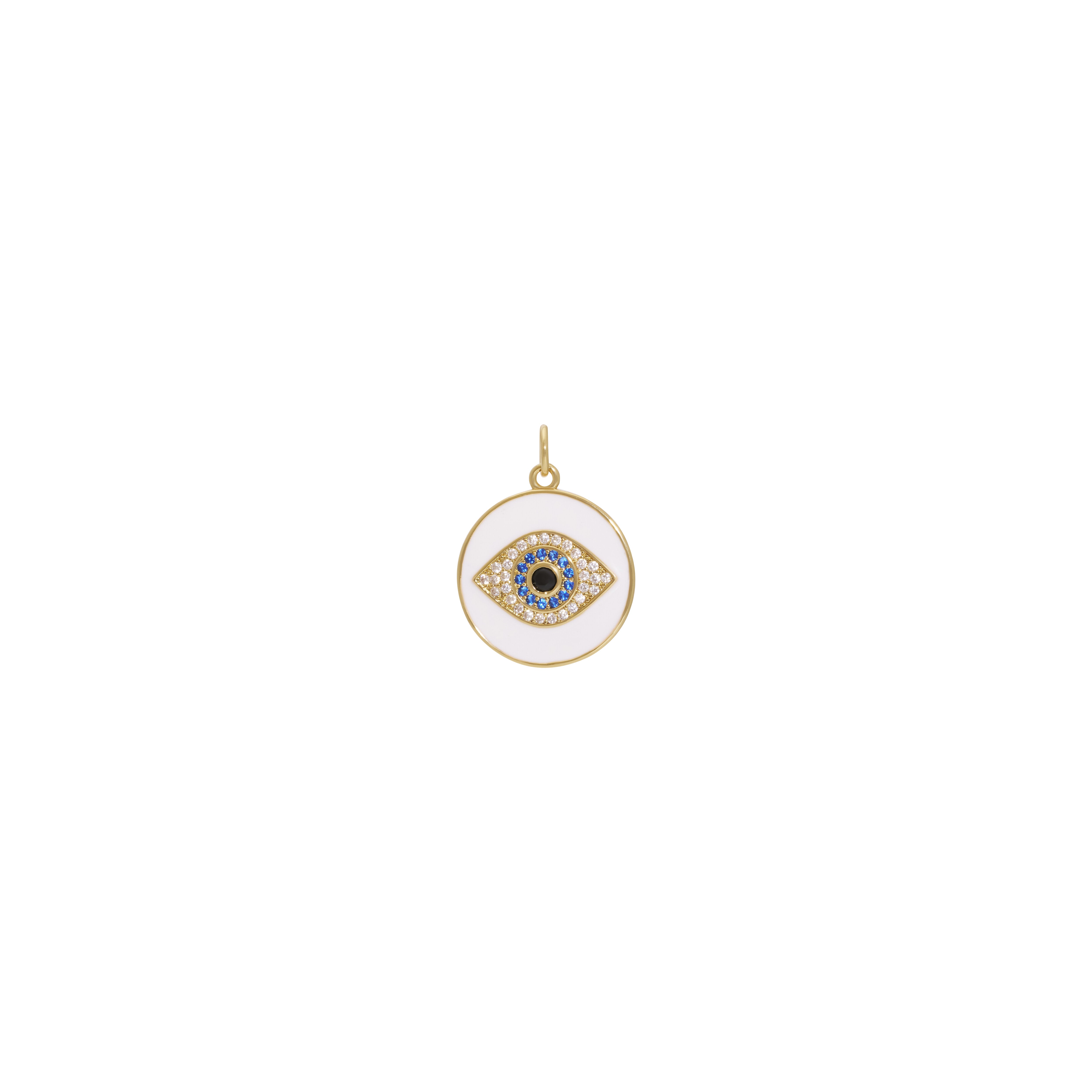 Gold Evil Eye Charm