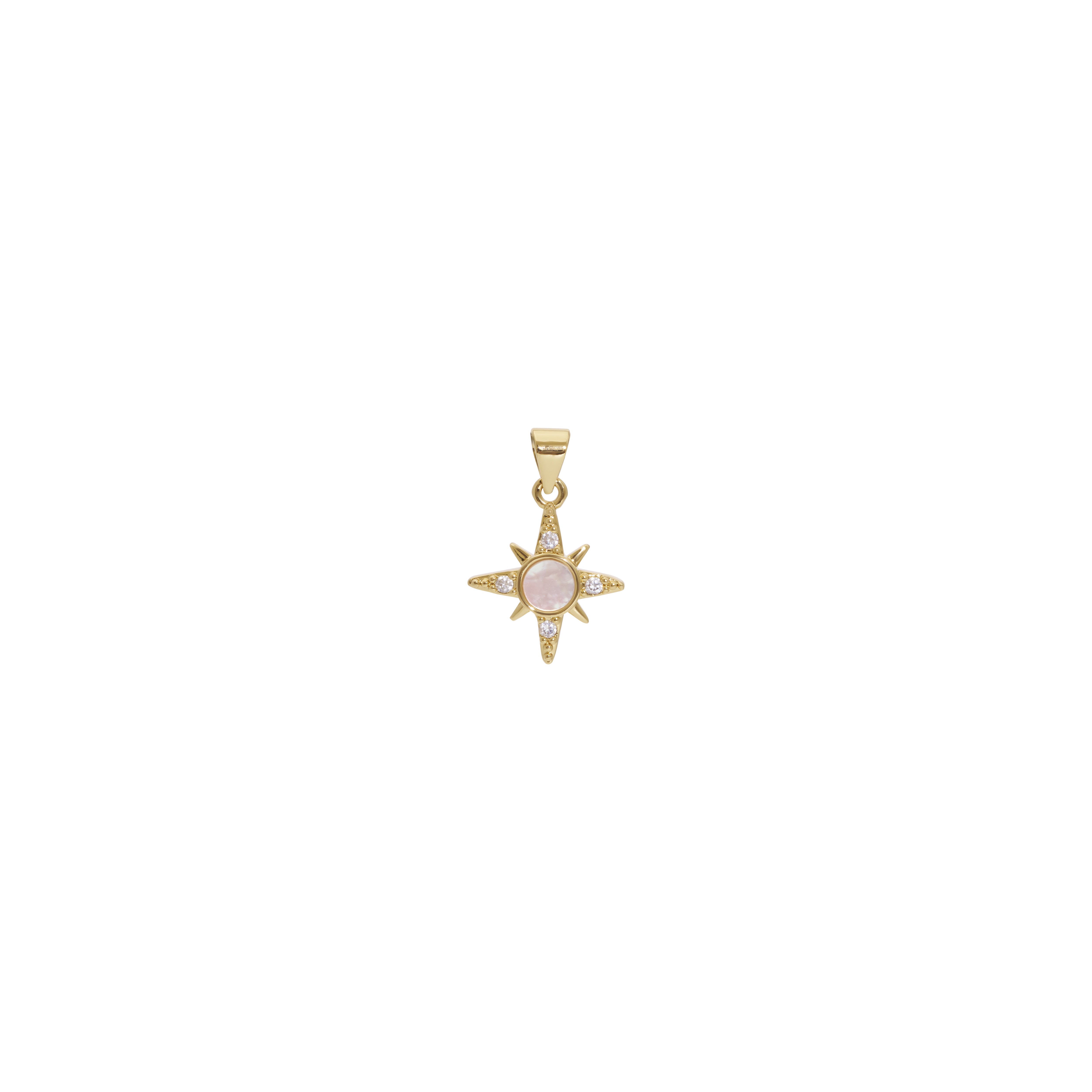 Gold Star Charm