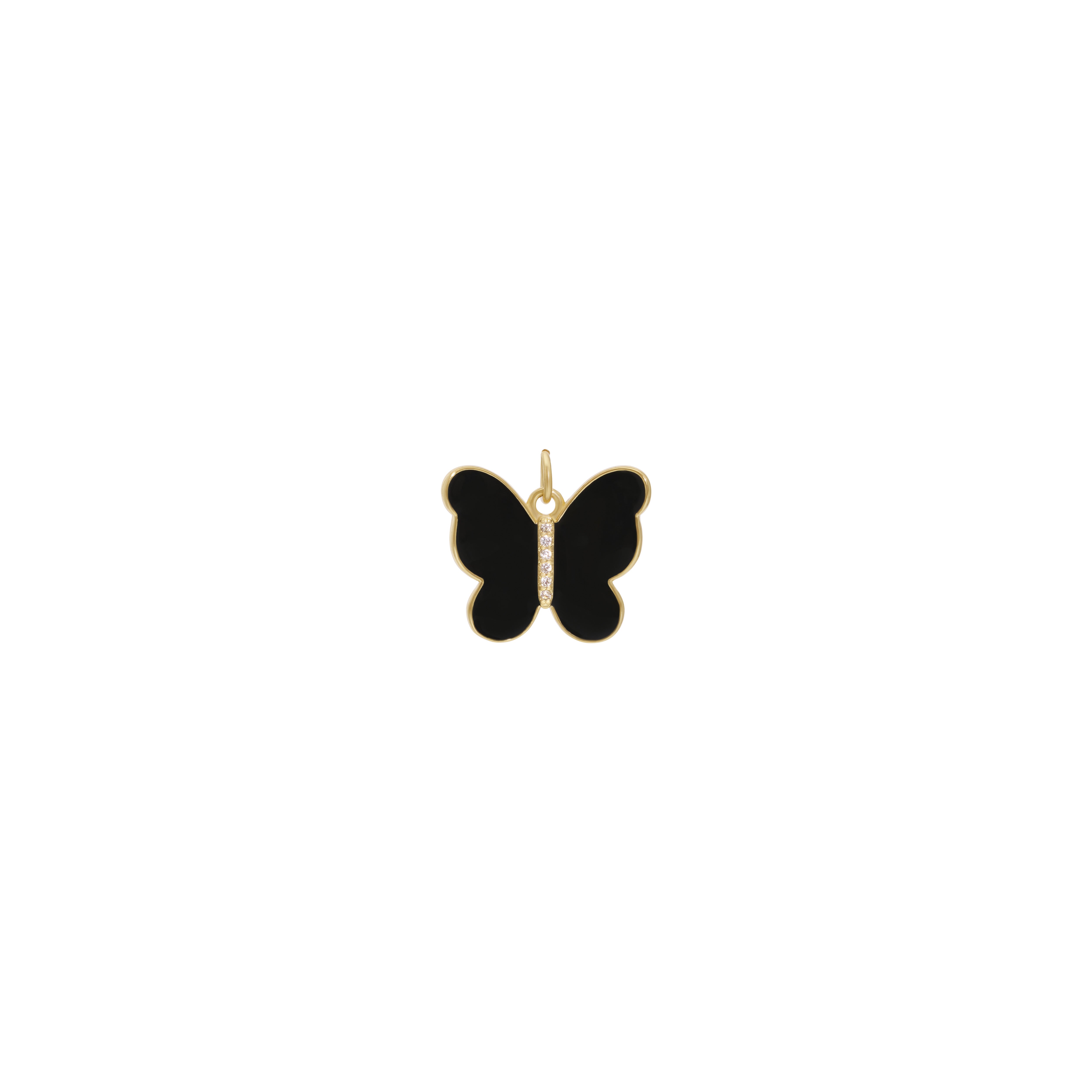 Gold Butterfly Charm