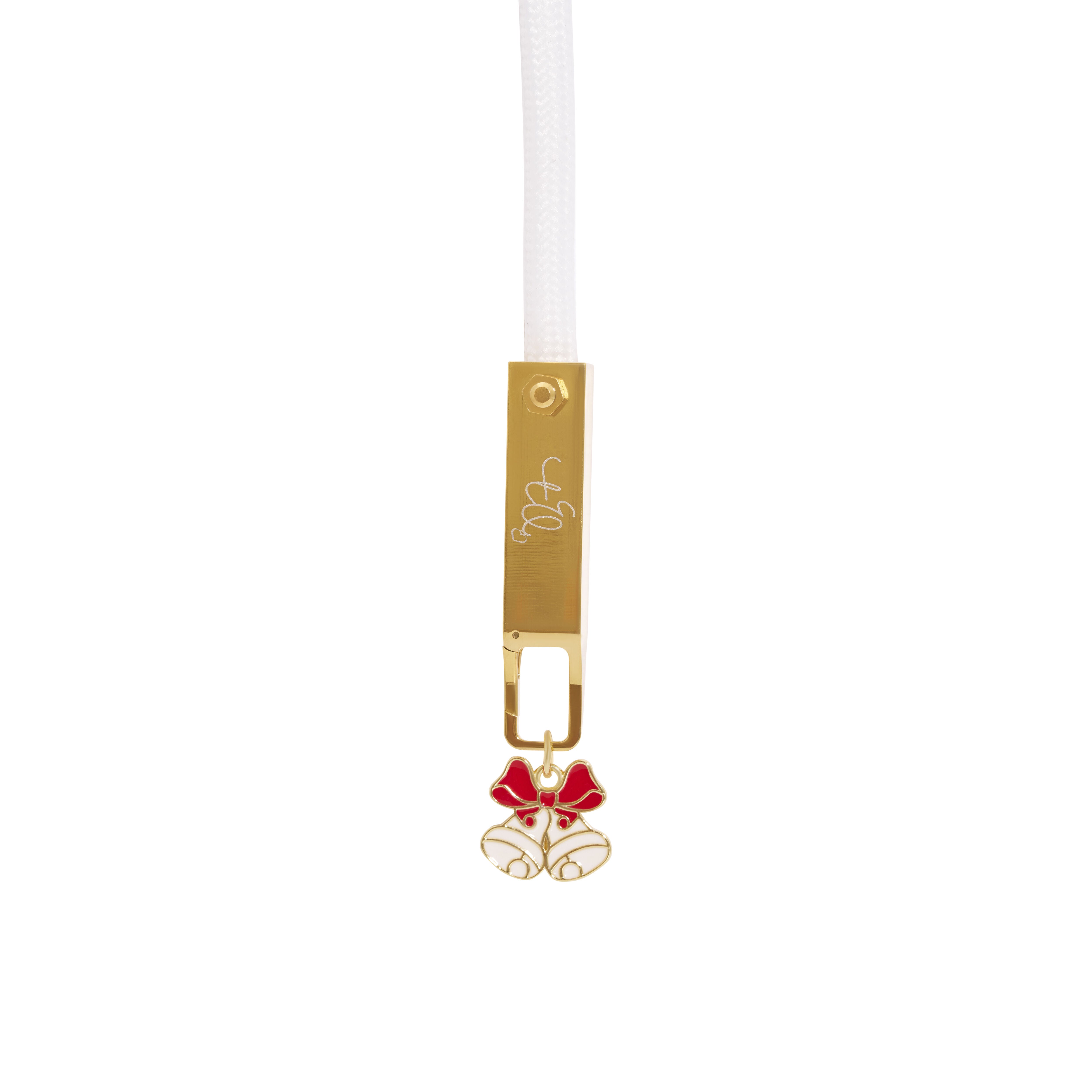 Gold Christmas Bells Charms