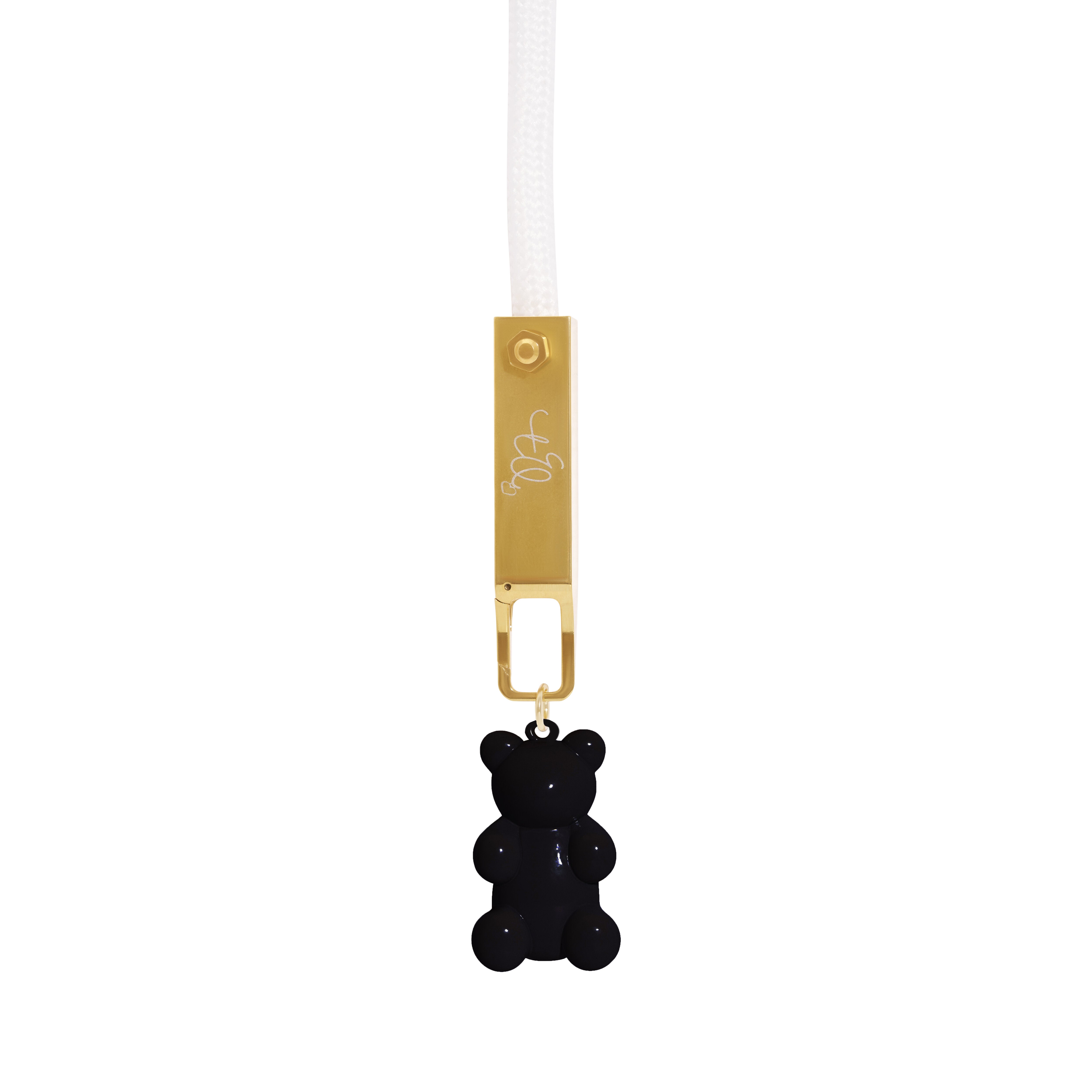 Gold Gummy Bear Charm