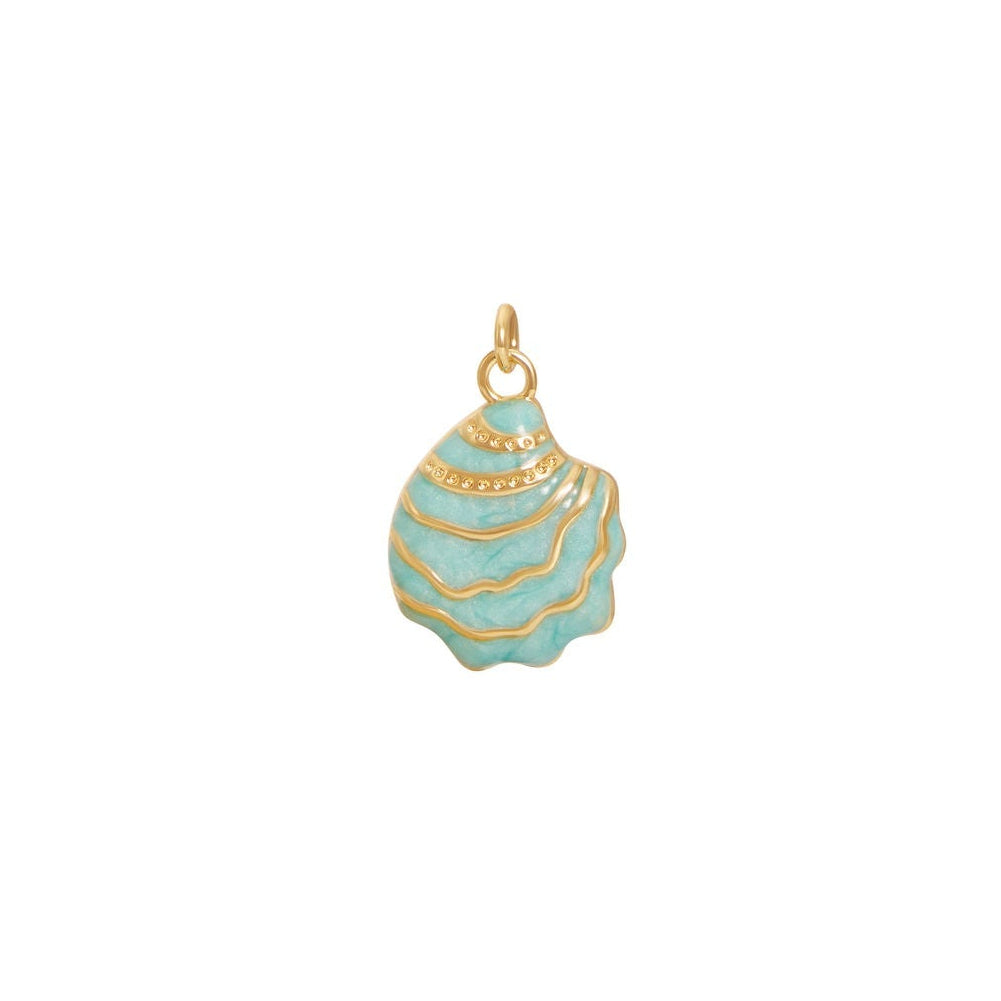 Seashell Gold Charm