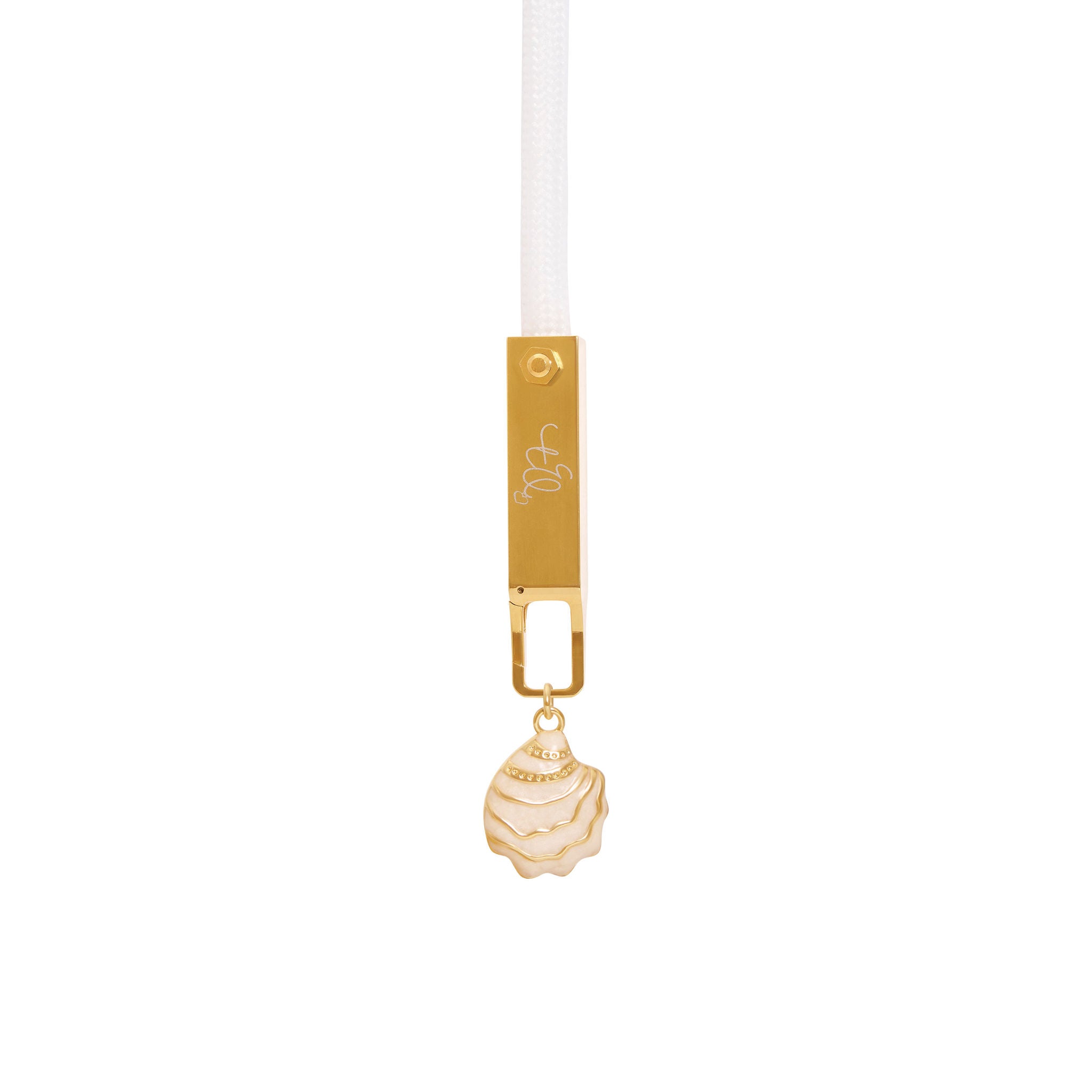 Seashell Gold Charm