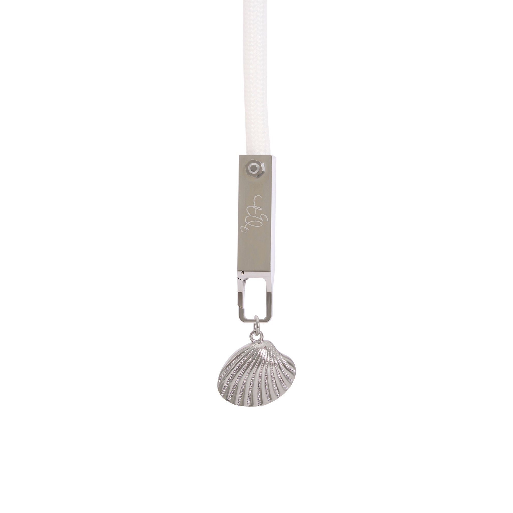 Seashell Clam Silver Charm