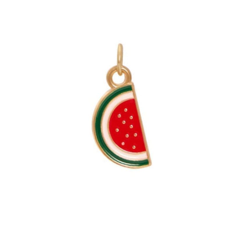Watermelon Gold Charm