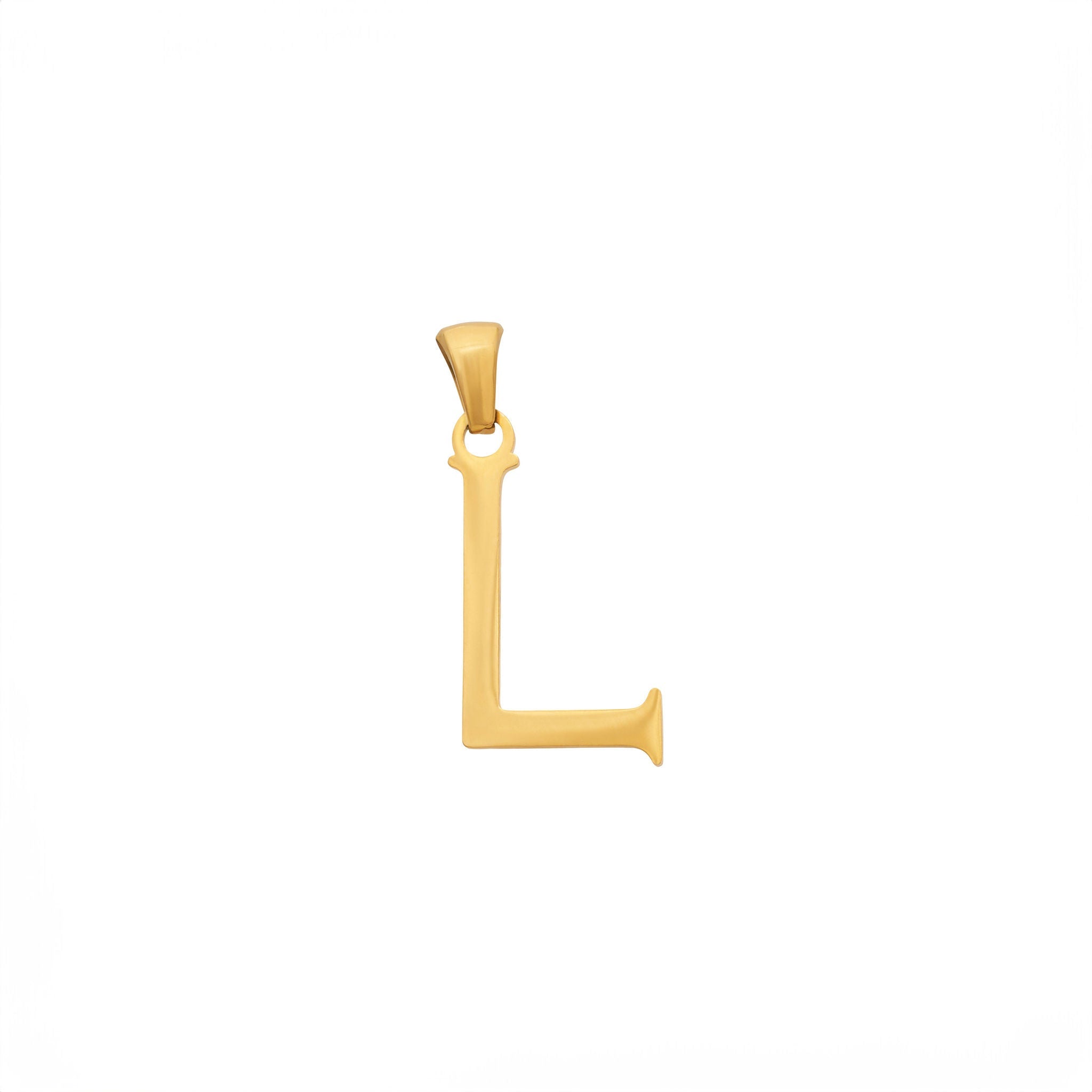 Bold Gold Letter Charms