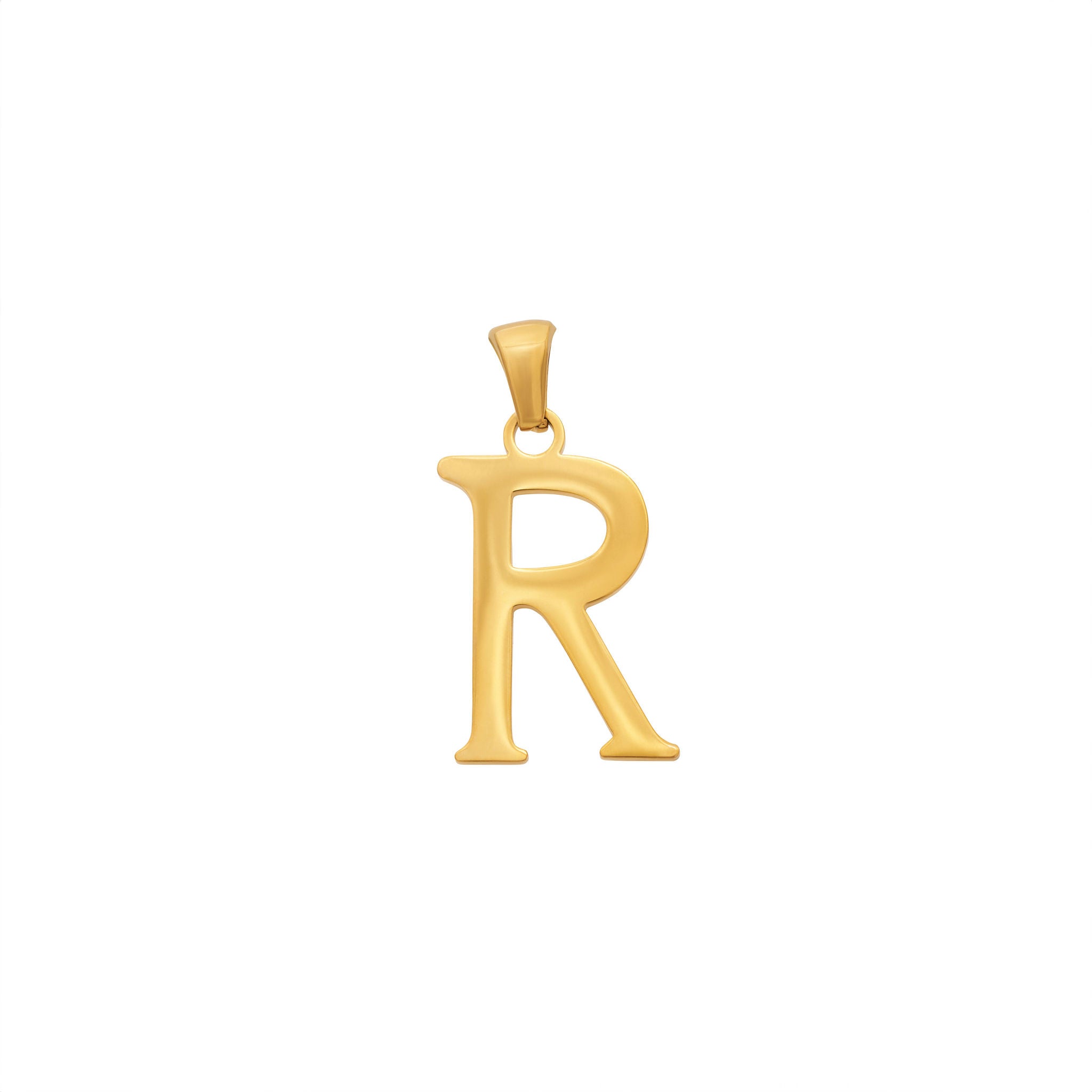 Bold Gold Letter Charms