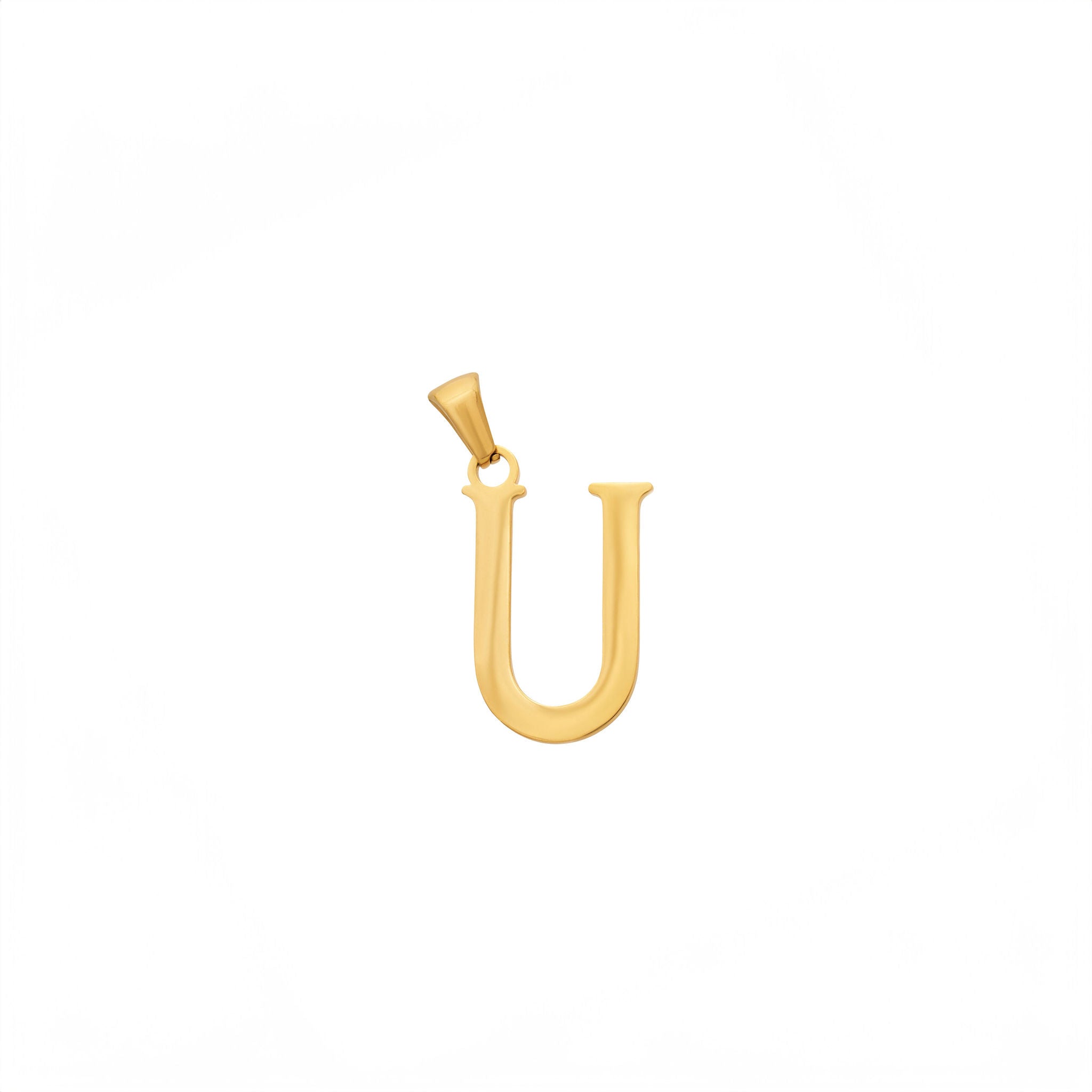 Bold Gold Letter Charms