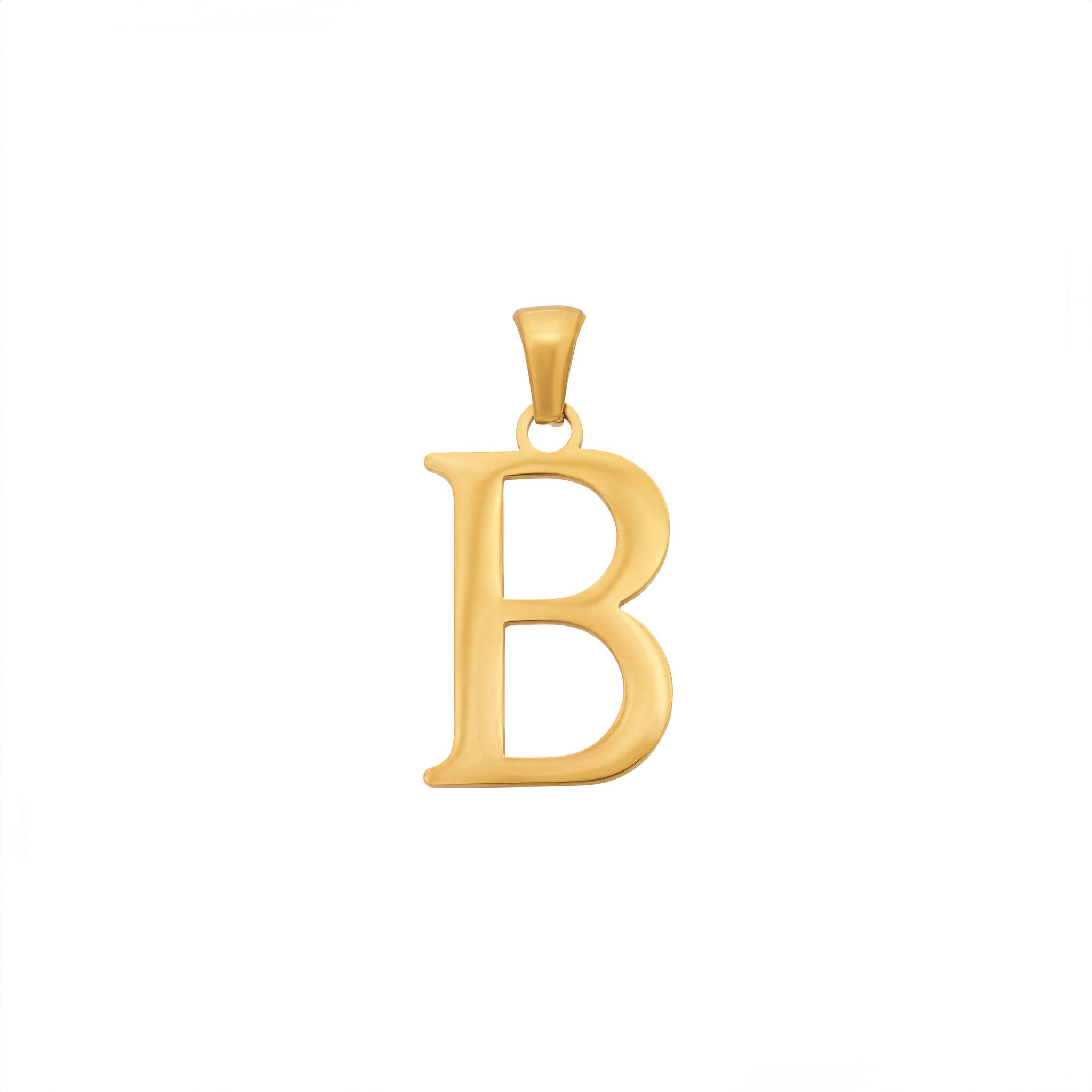 Bold Gold Letter Charms