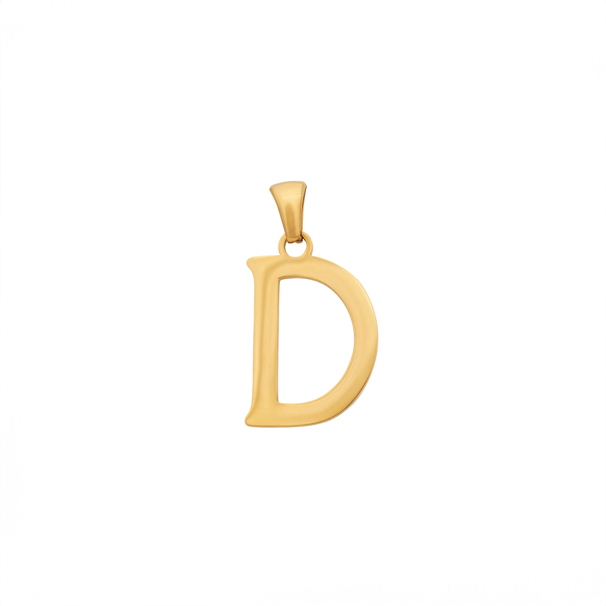Bold Gold Letter Charms