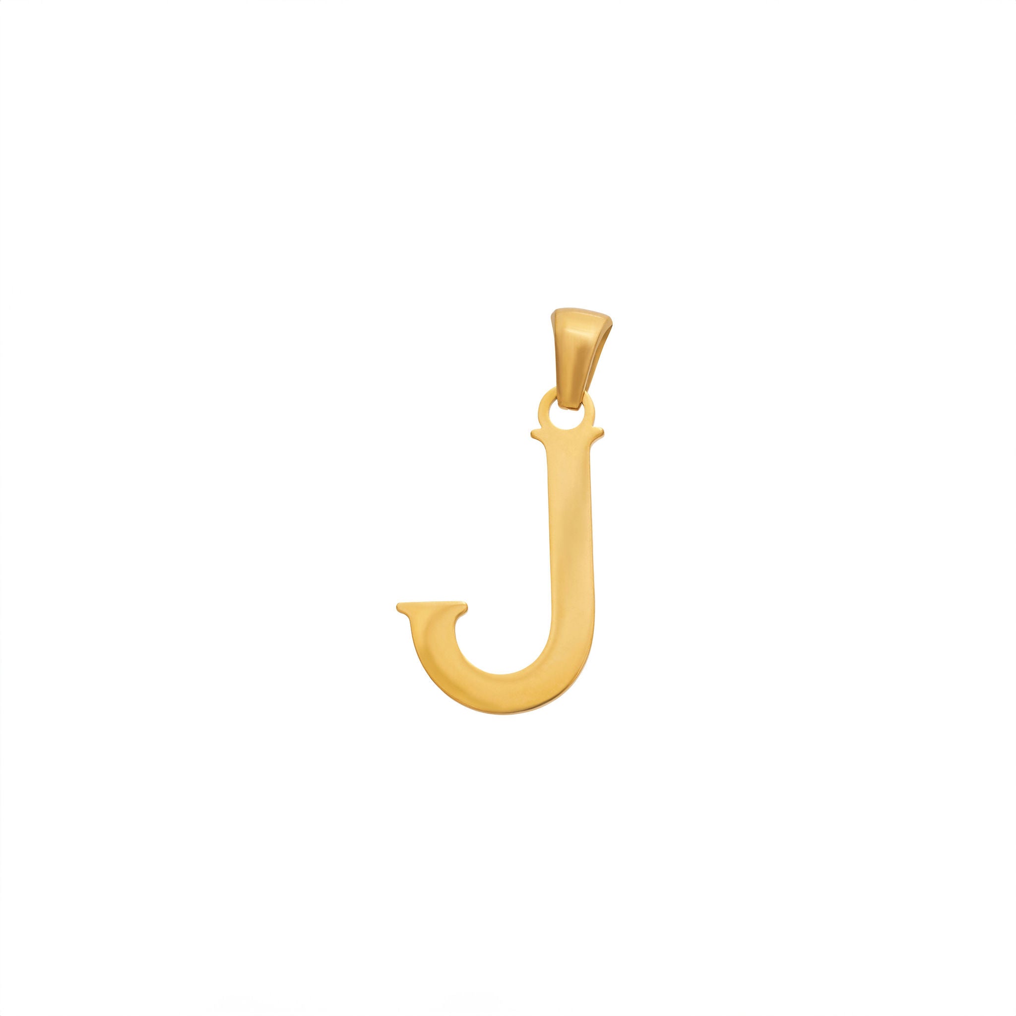 Bold Gold Letter Charms