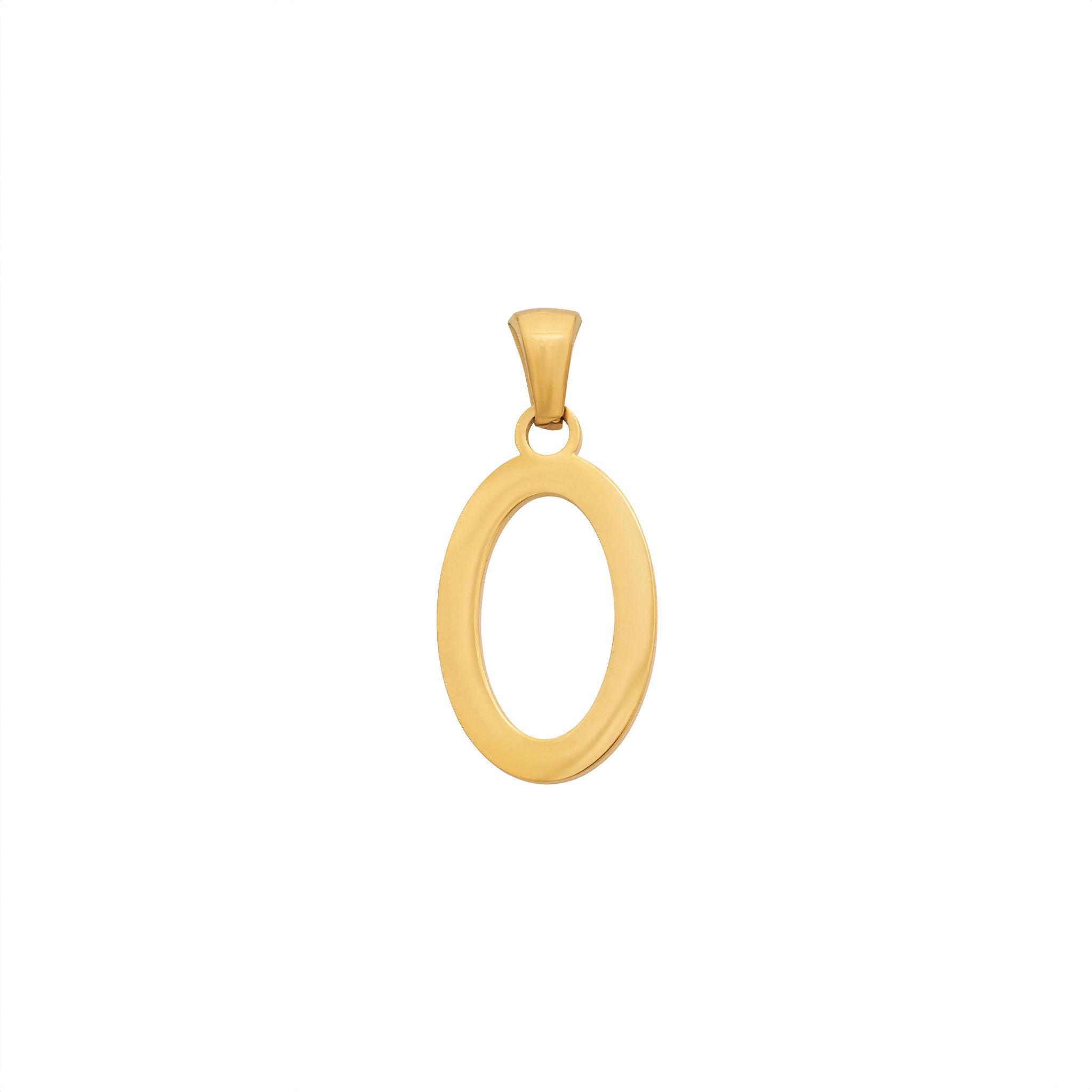 Bold Gold Letter Charms