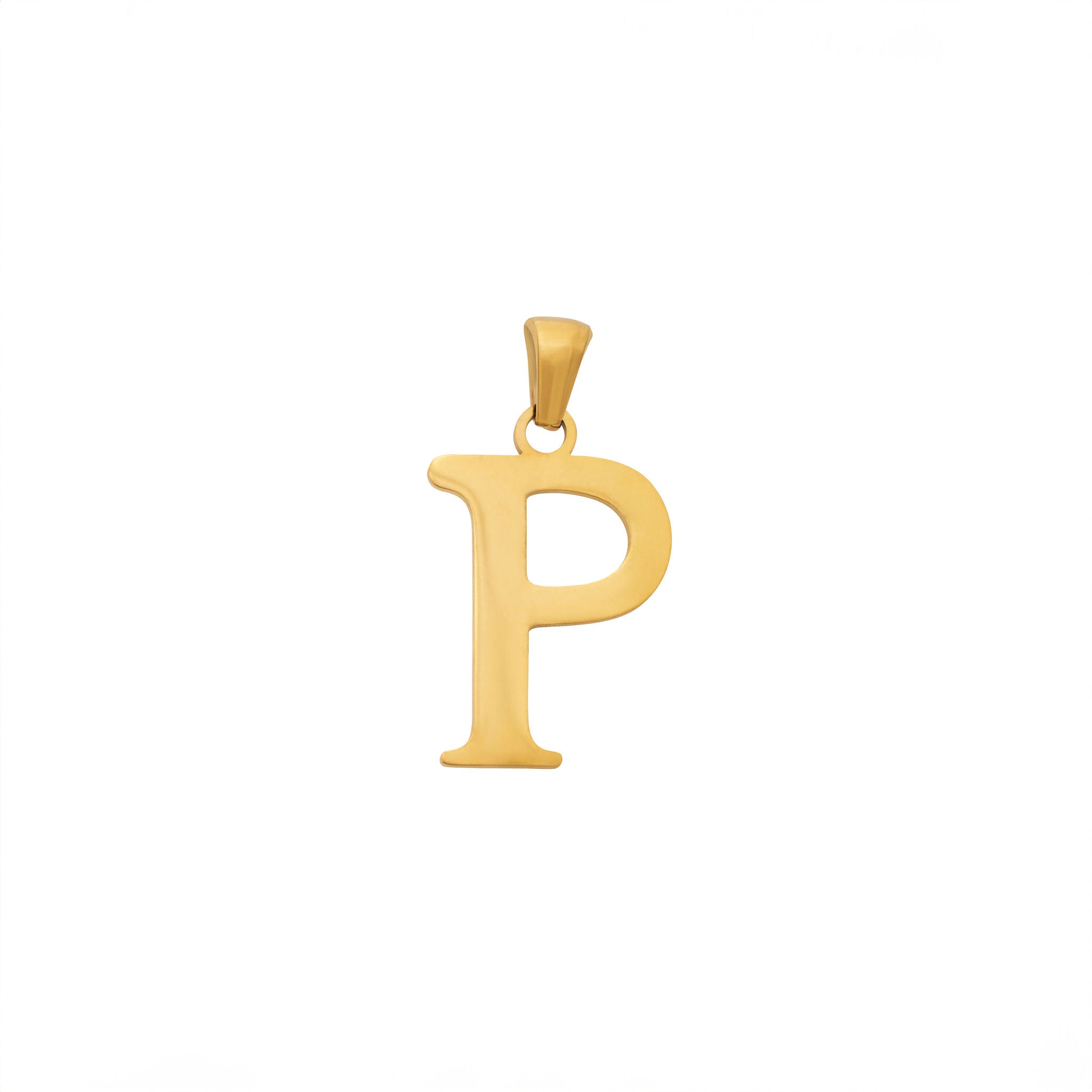 Bold Gold Letter Charms