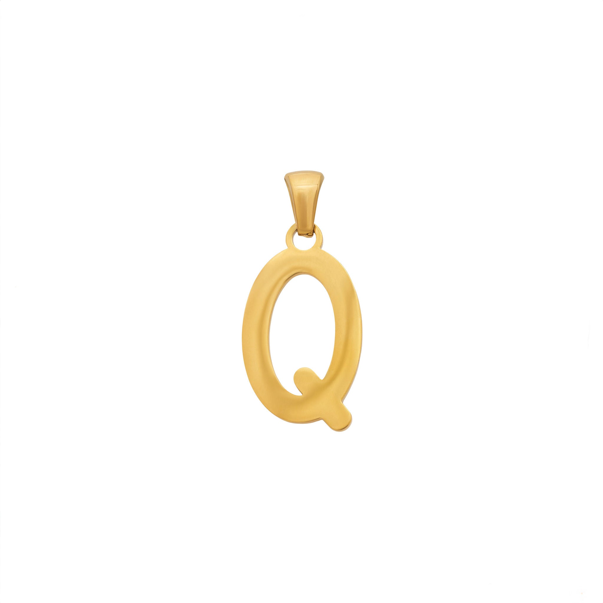 Bold Gold Letter Charms