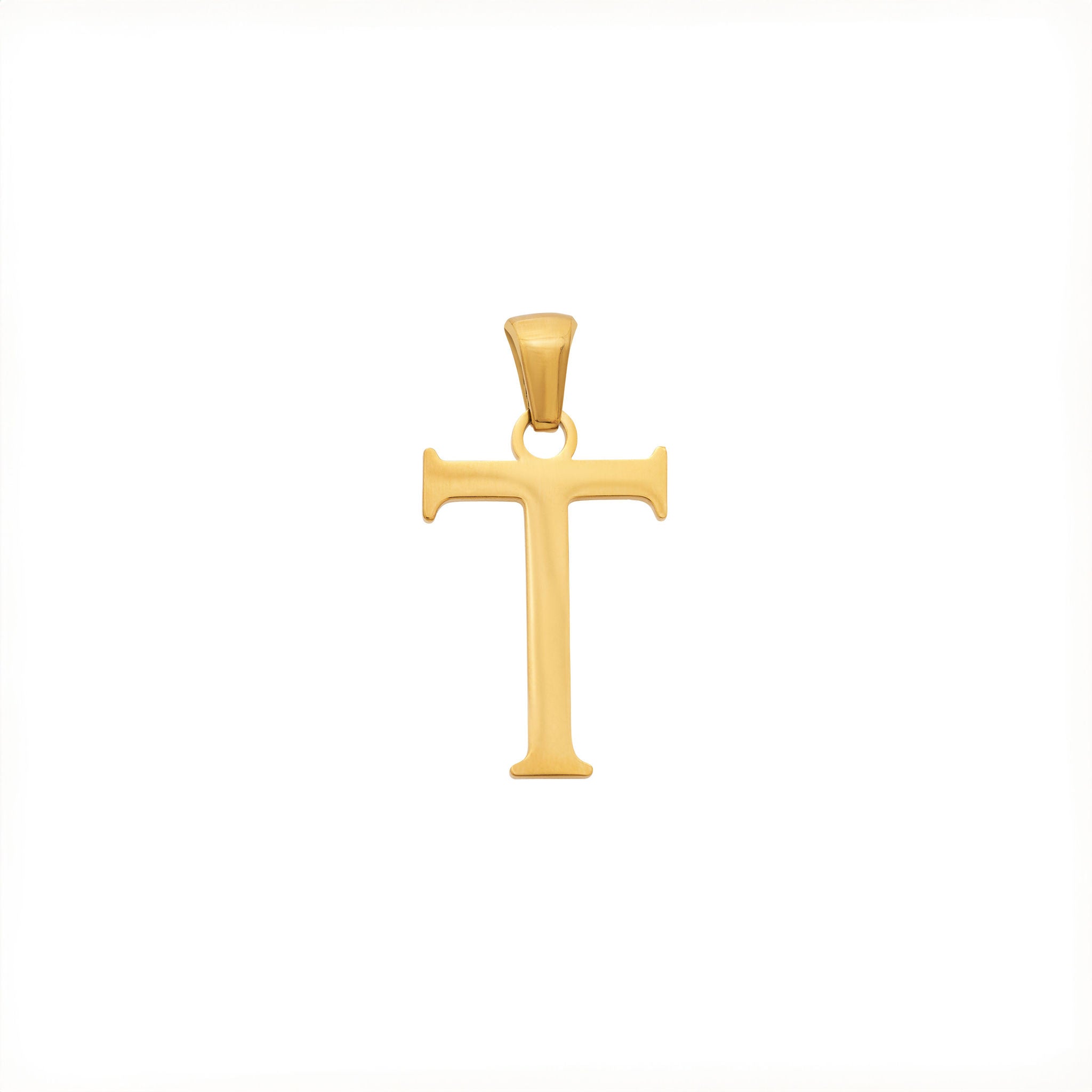 Bold Gold Letter Charms