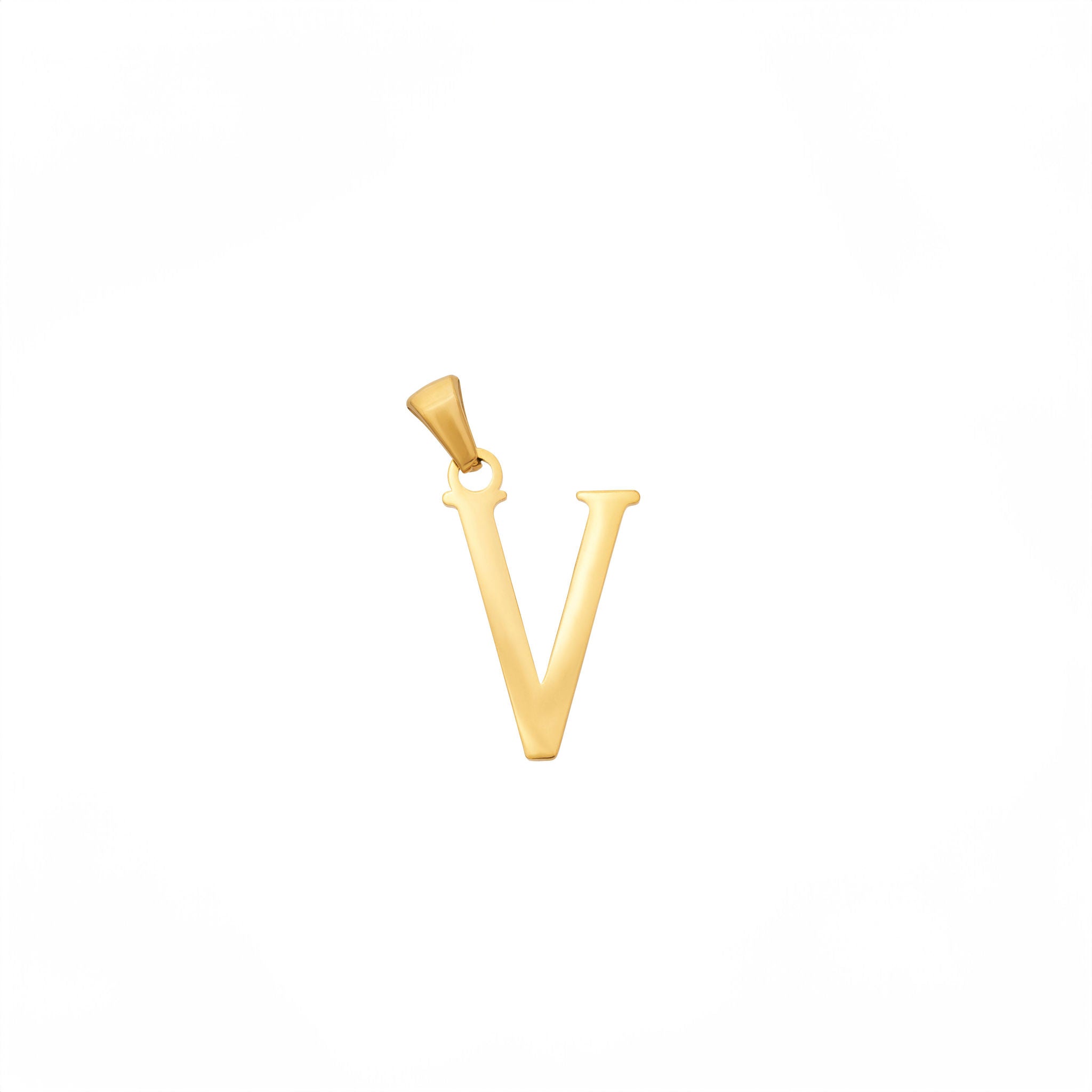 Bold Gold Letter Charms