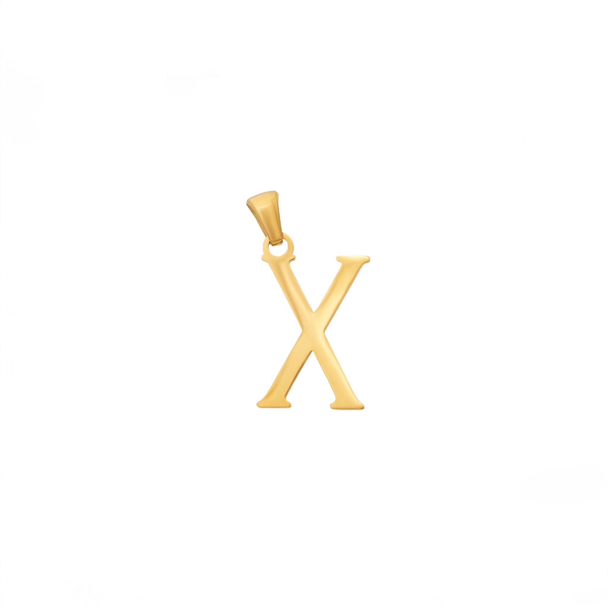 Bold Gold Letter Charms