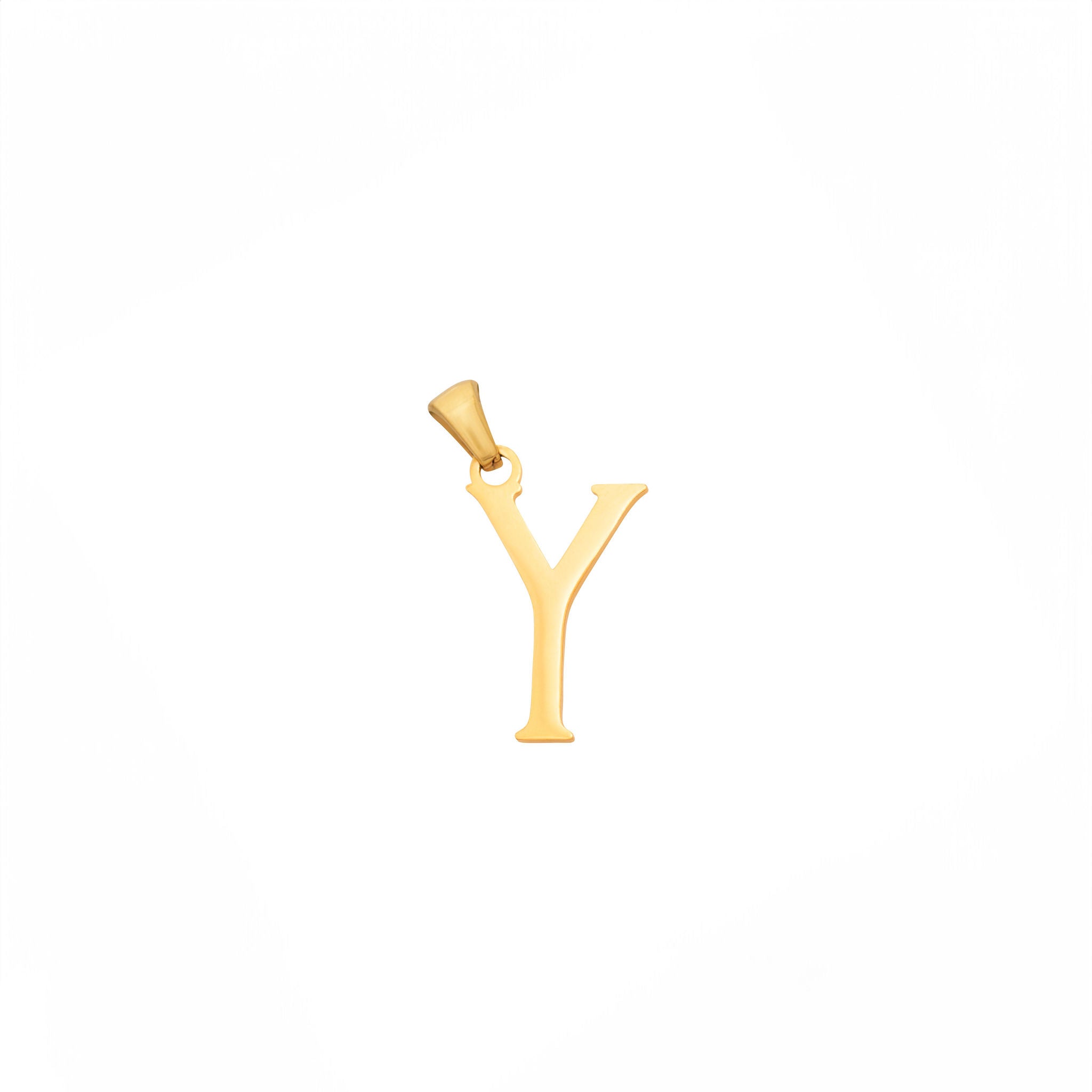 Bold Gold Letter Charms