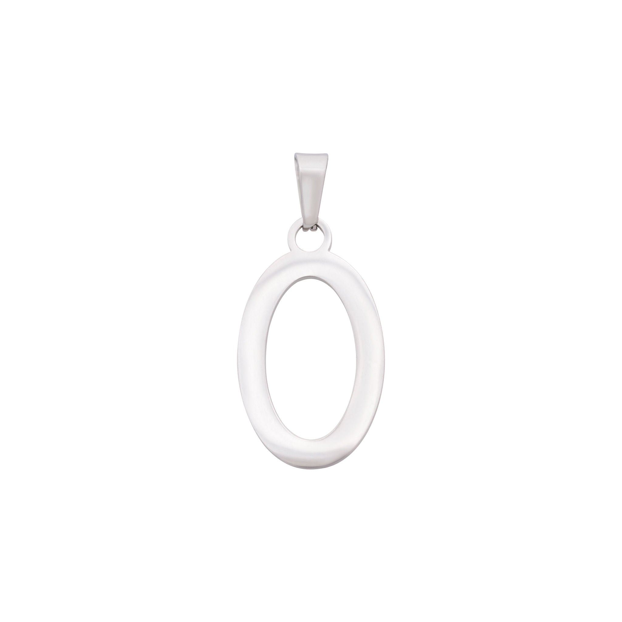 Bold Silver Letter Charms A-Z