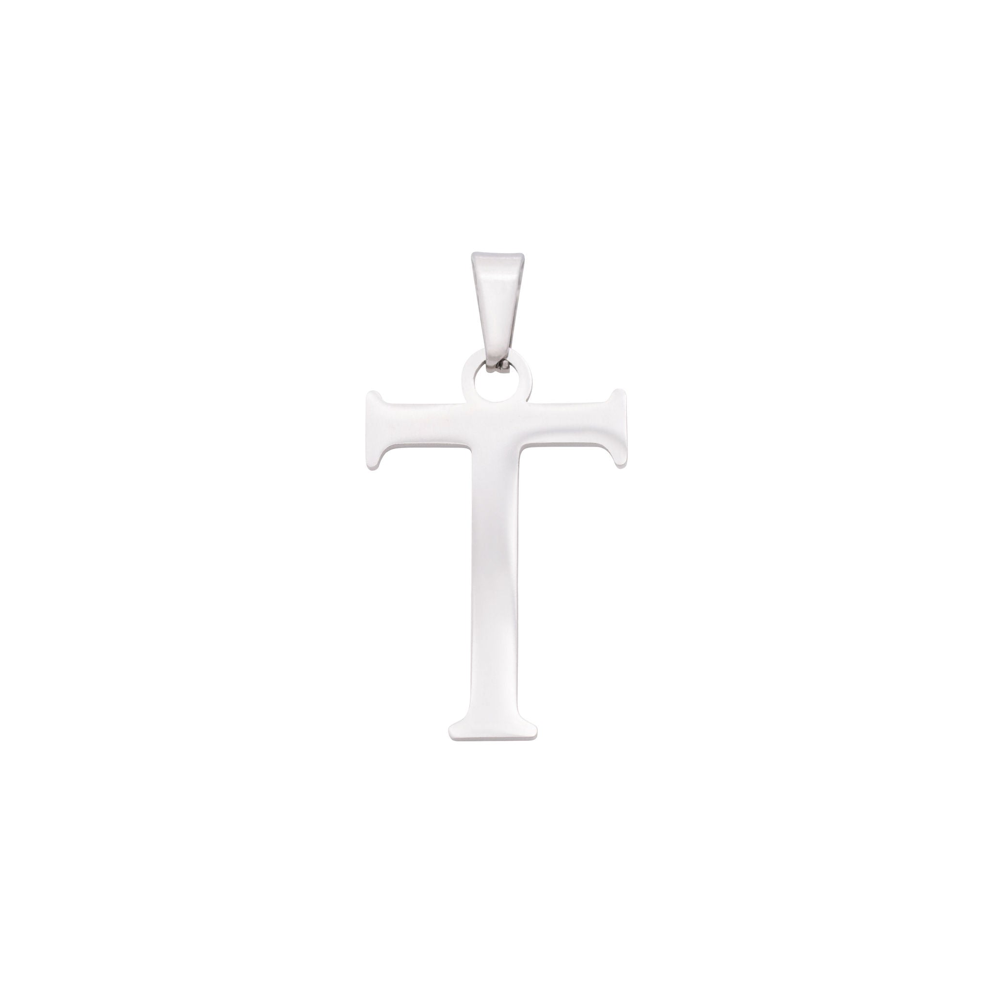 Bold Silver Letter Charms A-Z