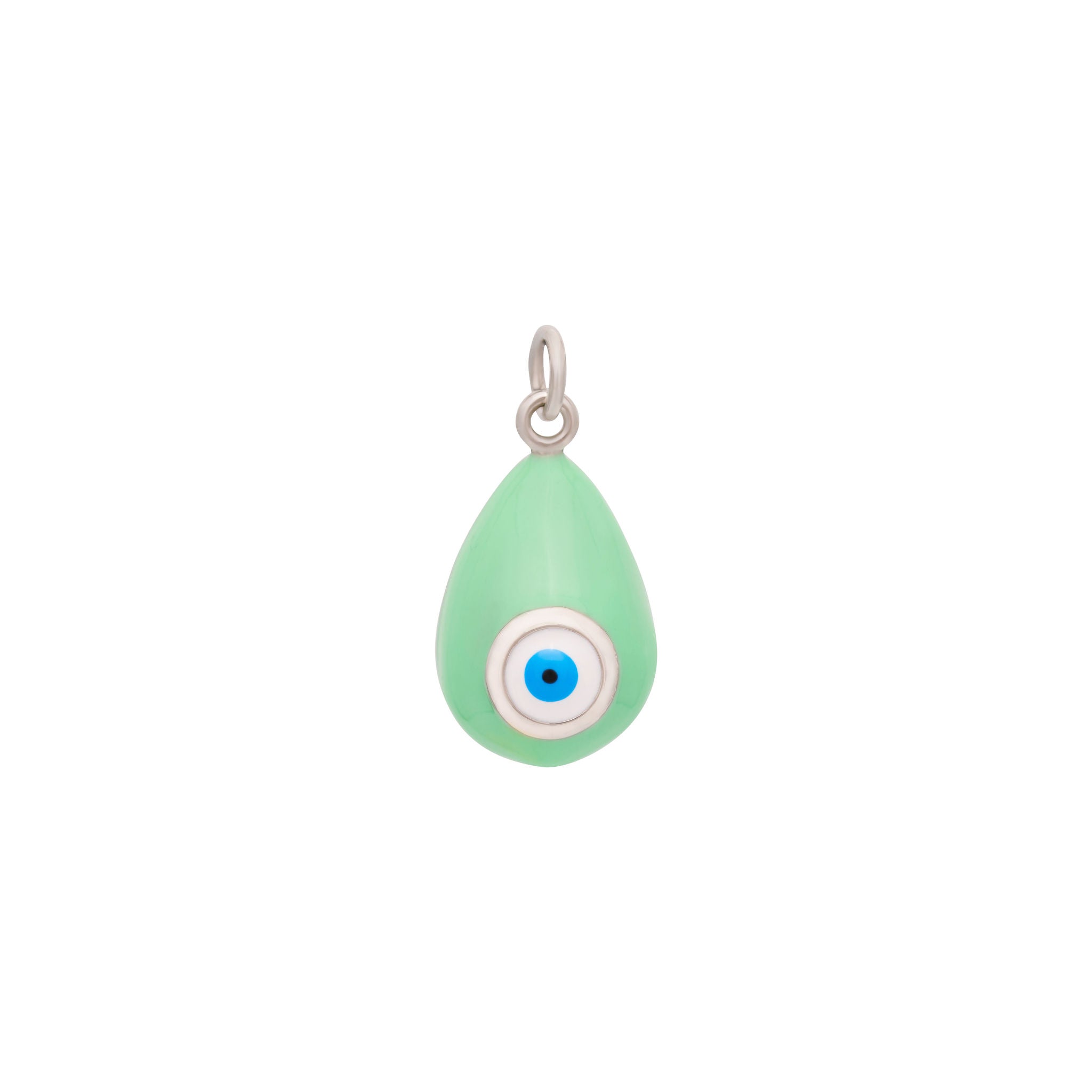 Silver Eye Charm