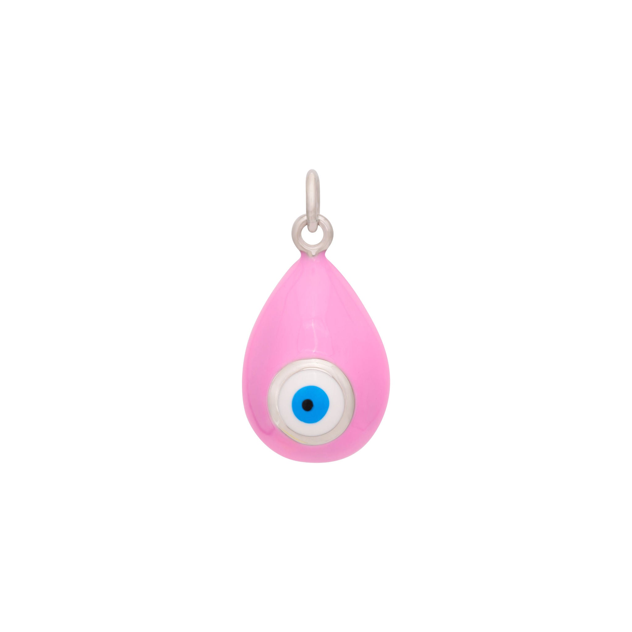 Silver Eye Charm