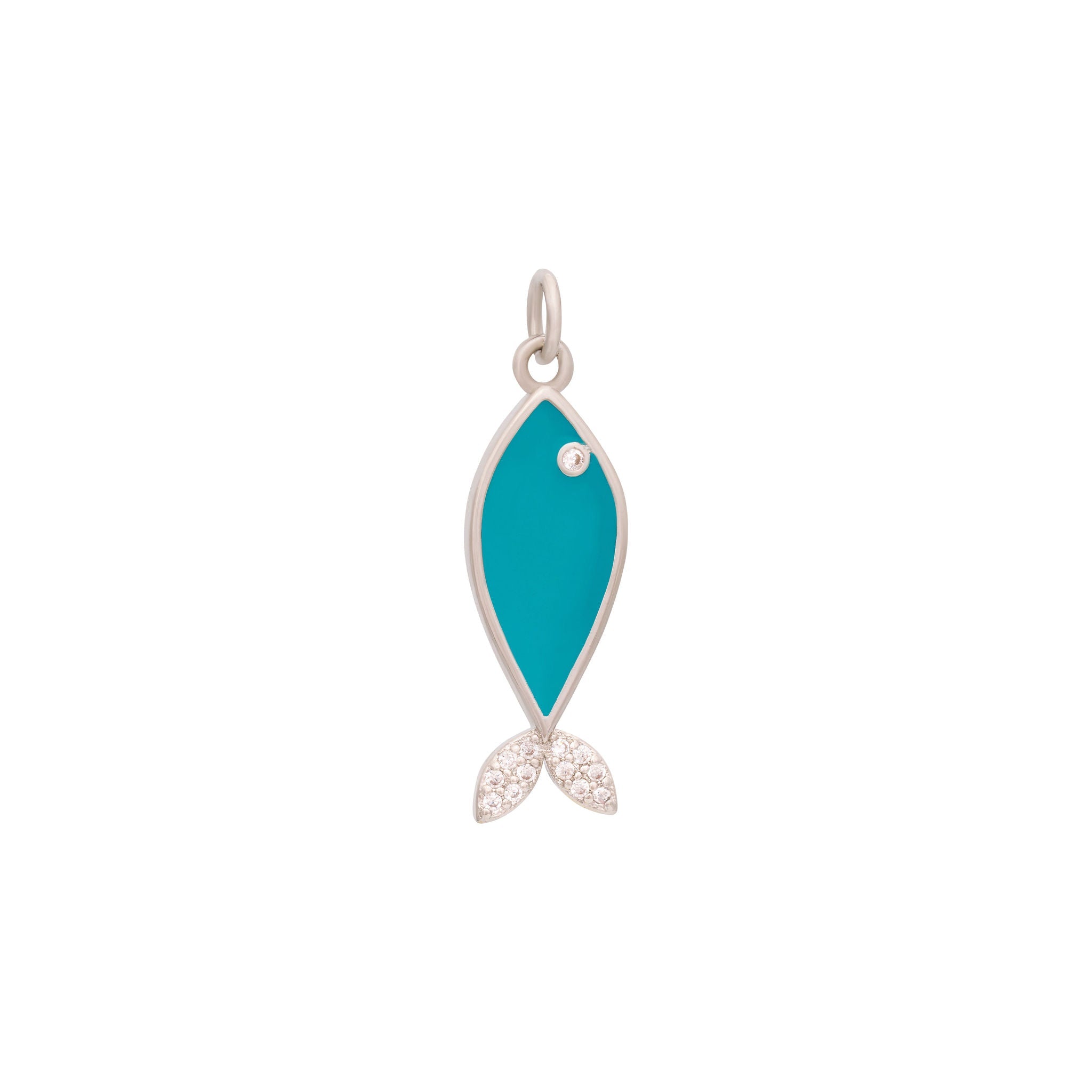 Silver Fish Charm