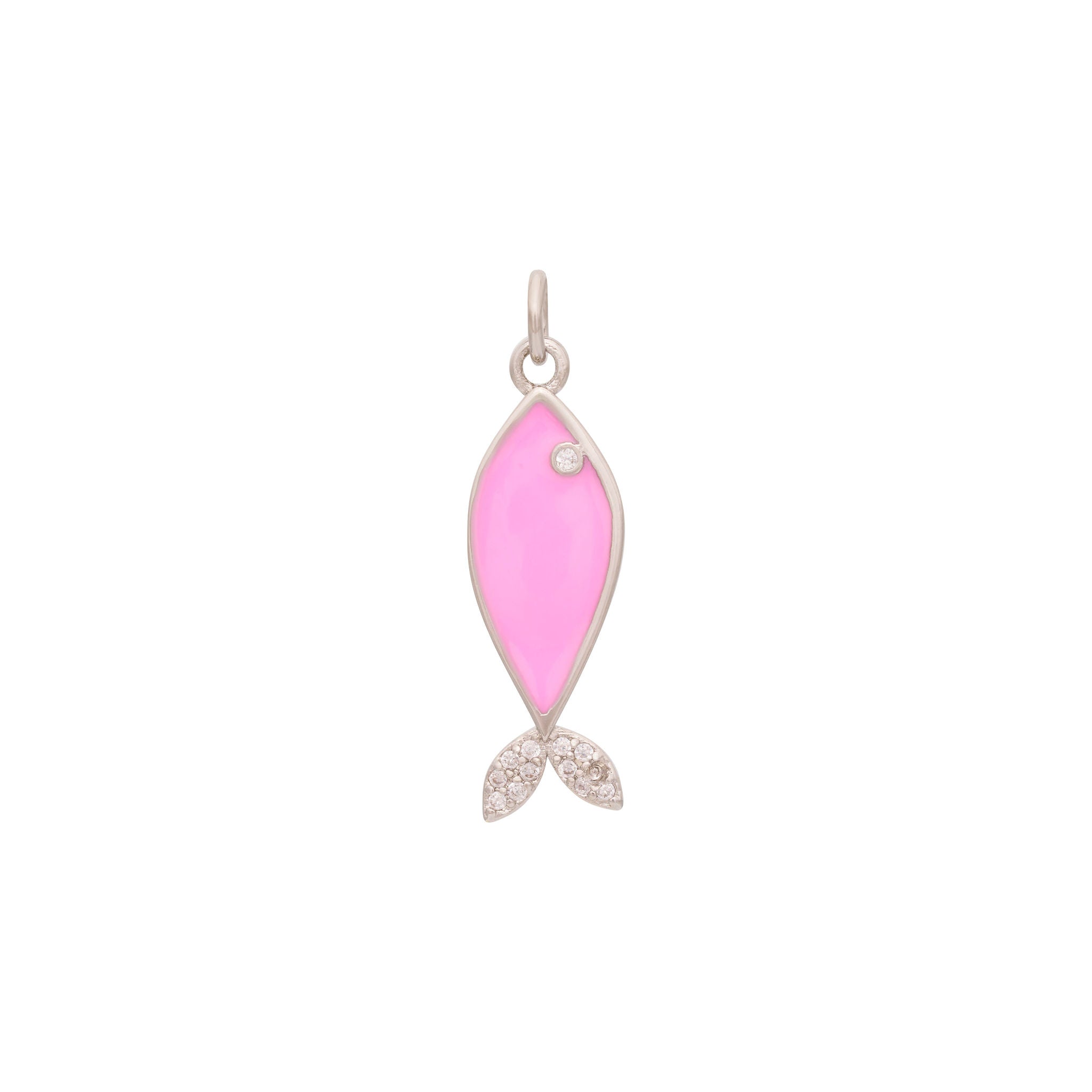 Silver Fish Charm