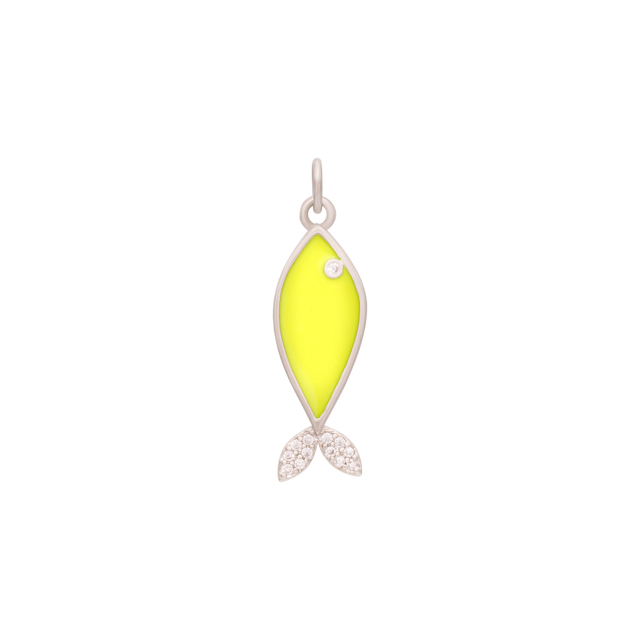 Silver Fish Charm