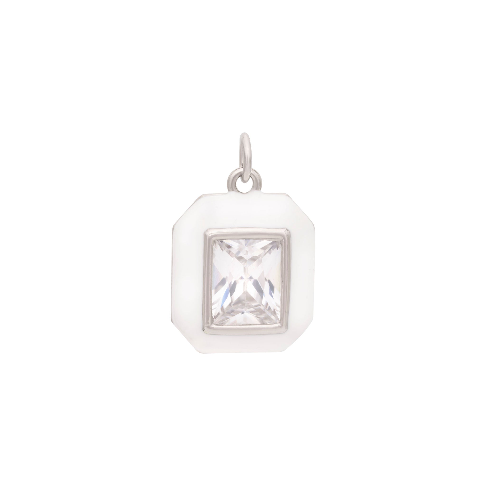 Silver Jewel Charm