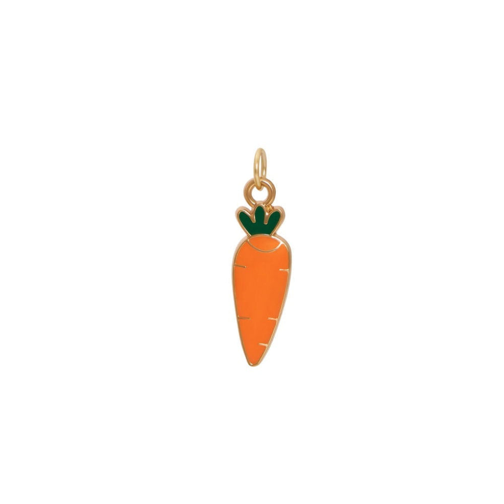 Carrot Gold Charm
