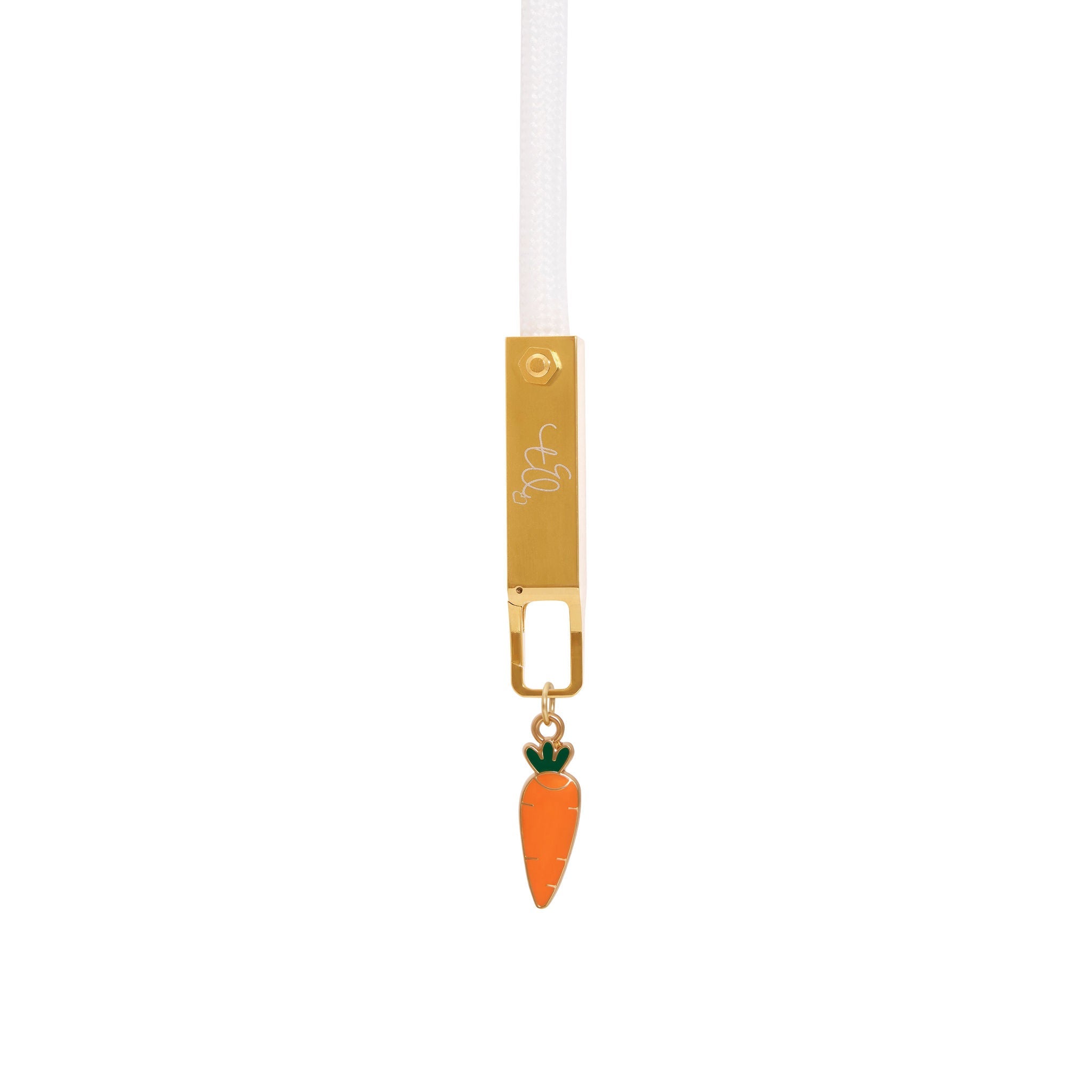 Carrot Gold Charm