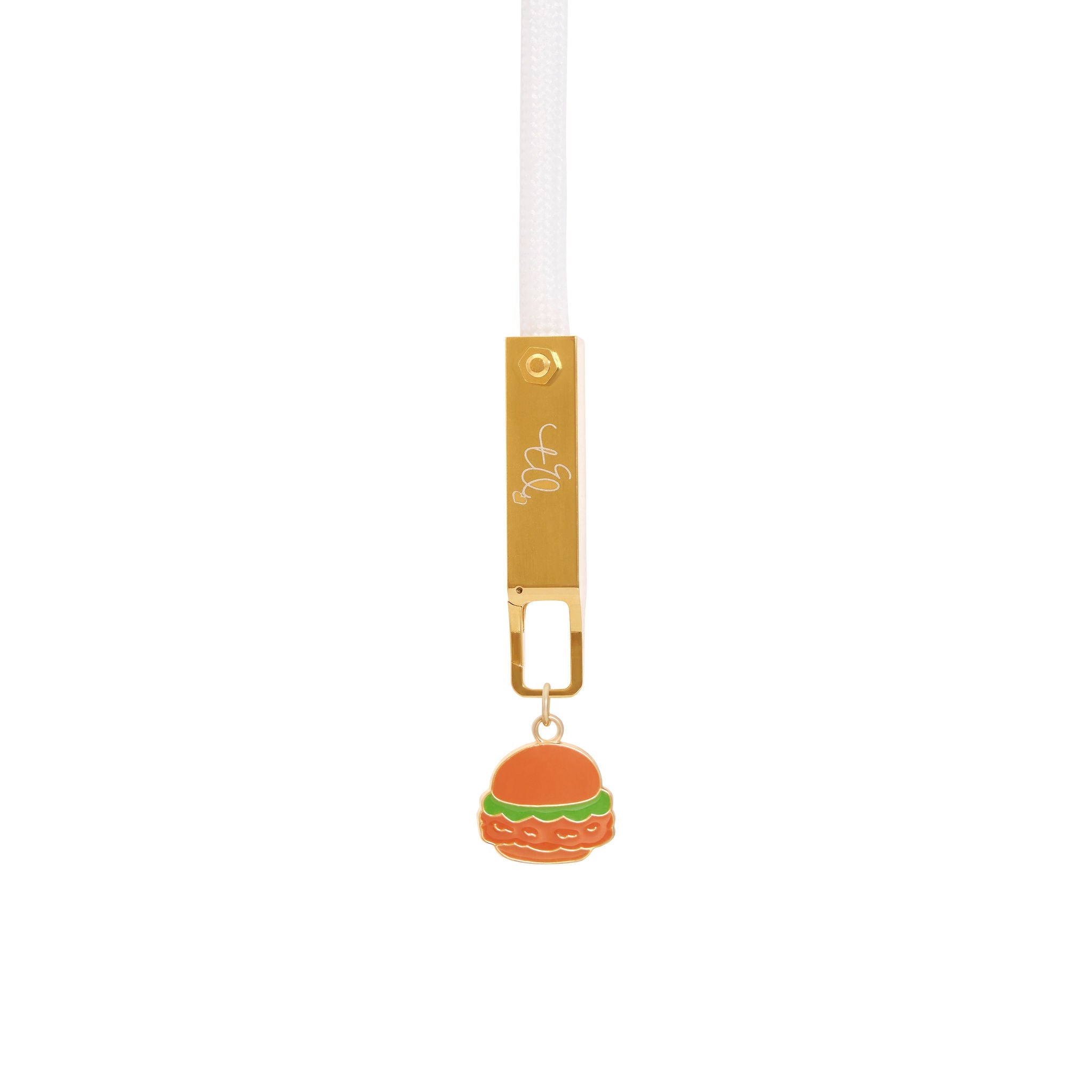 Cheeseburger Gold Charm