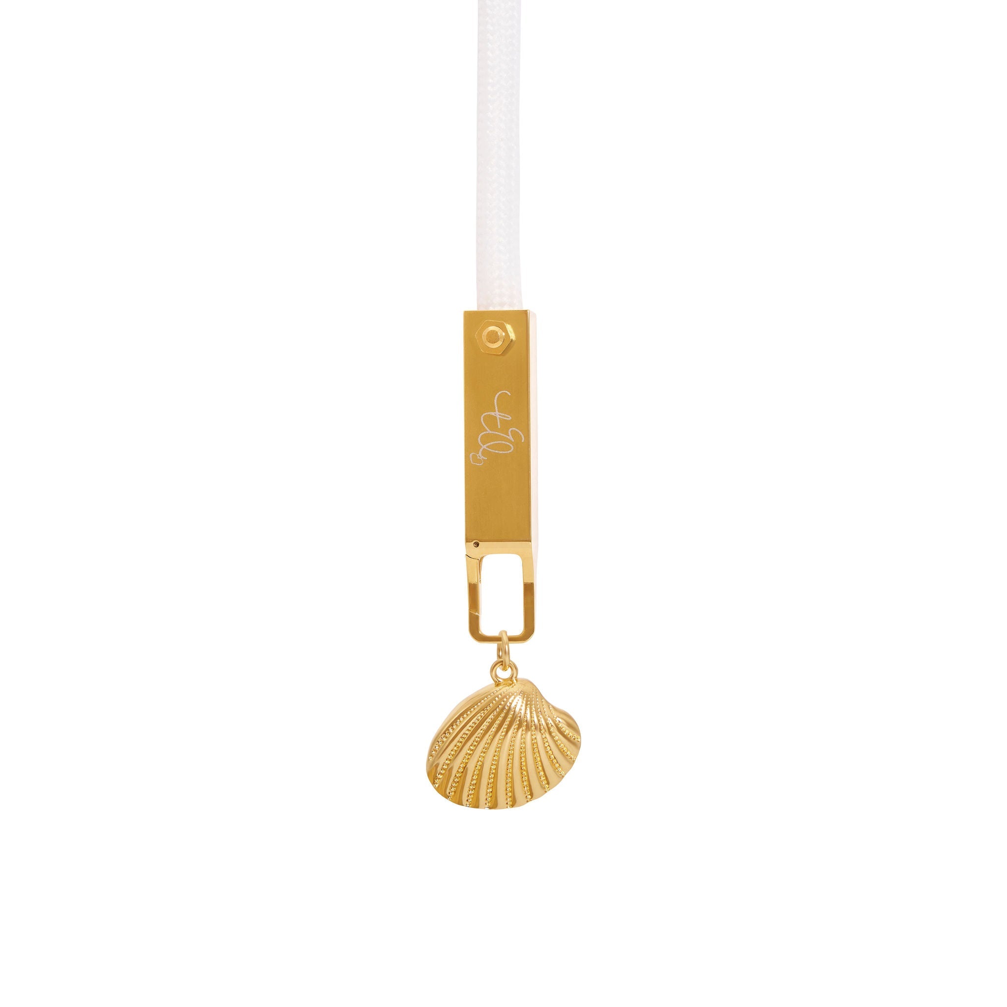 Seashell Gold Charm
