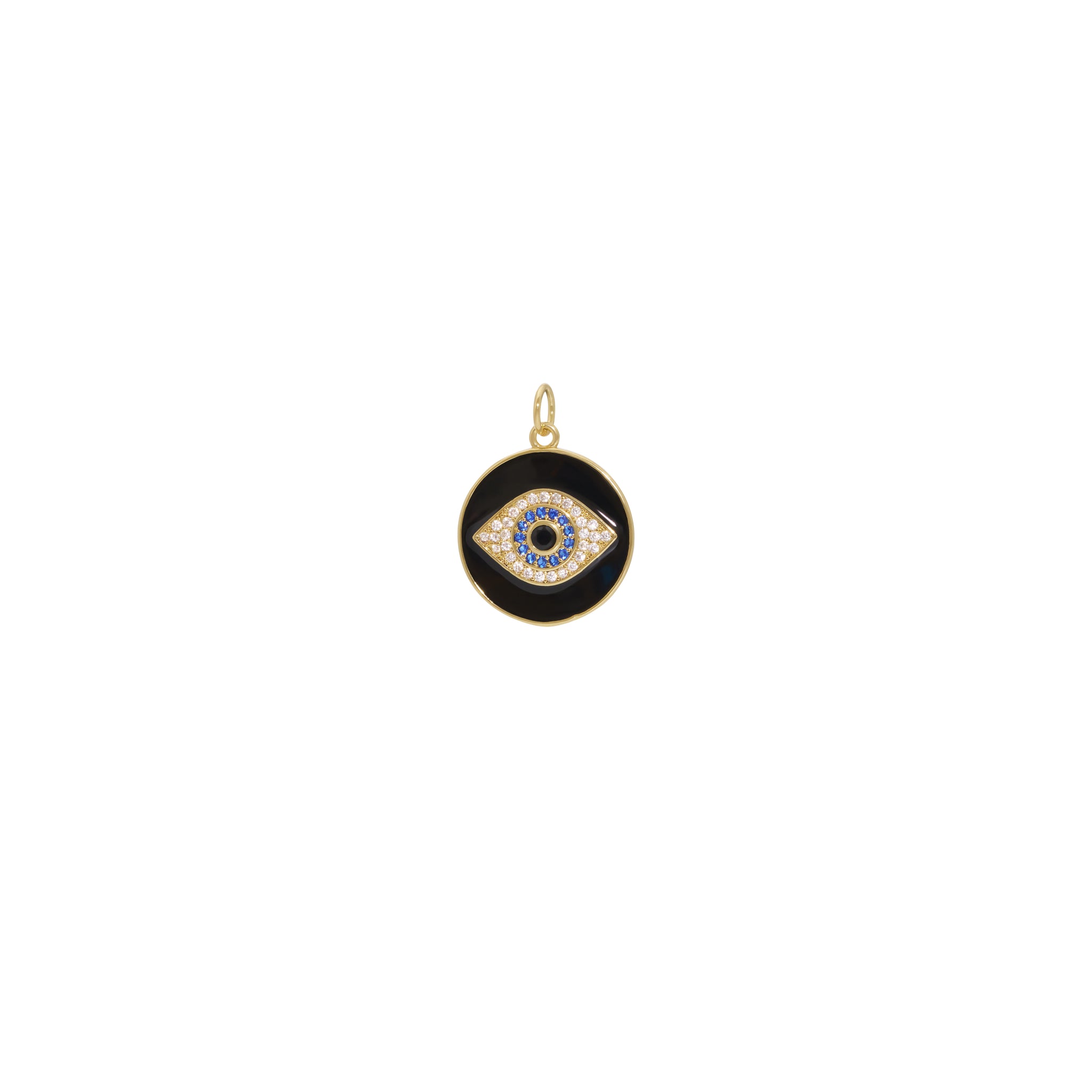 Gold Evil Eye Charm