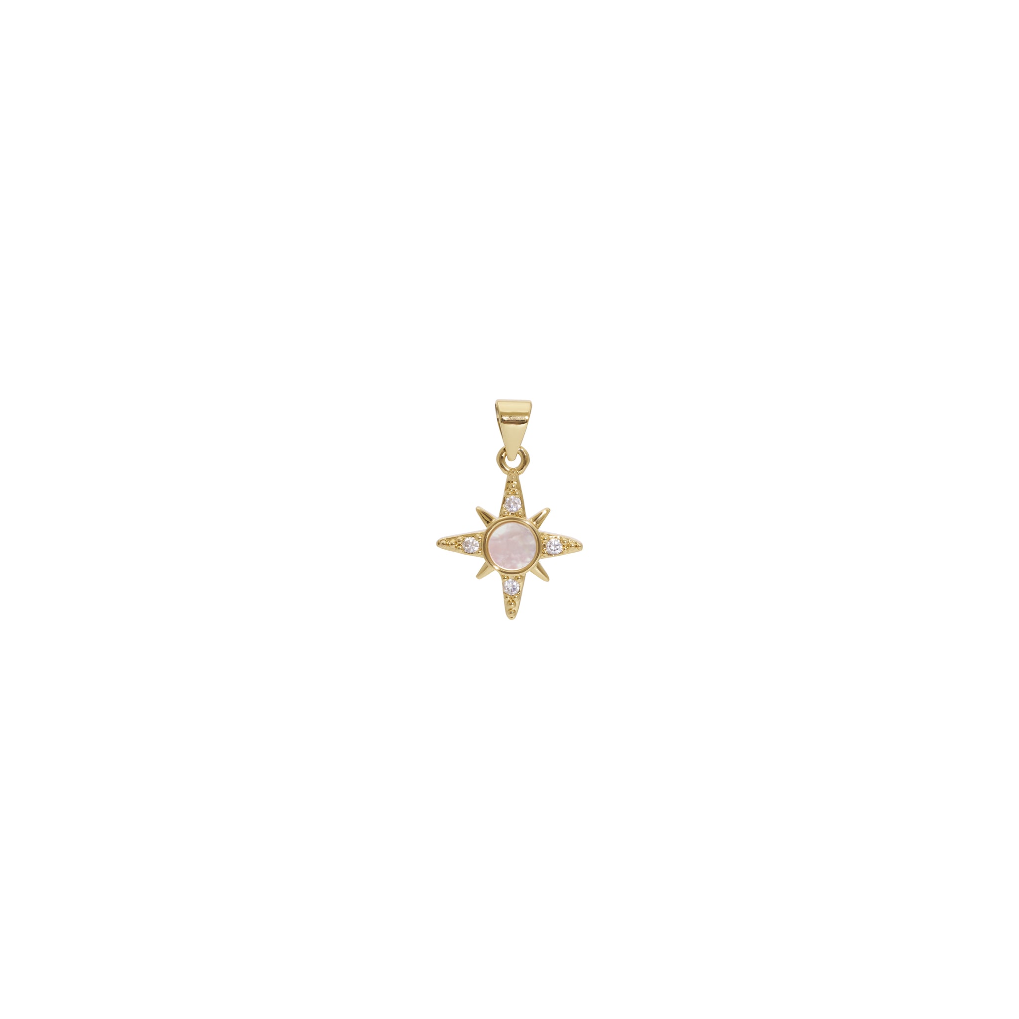 Gold Star Charm
