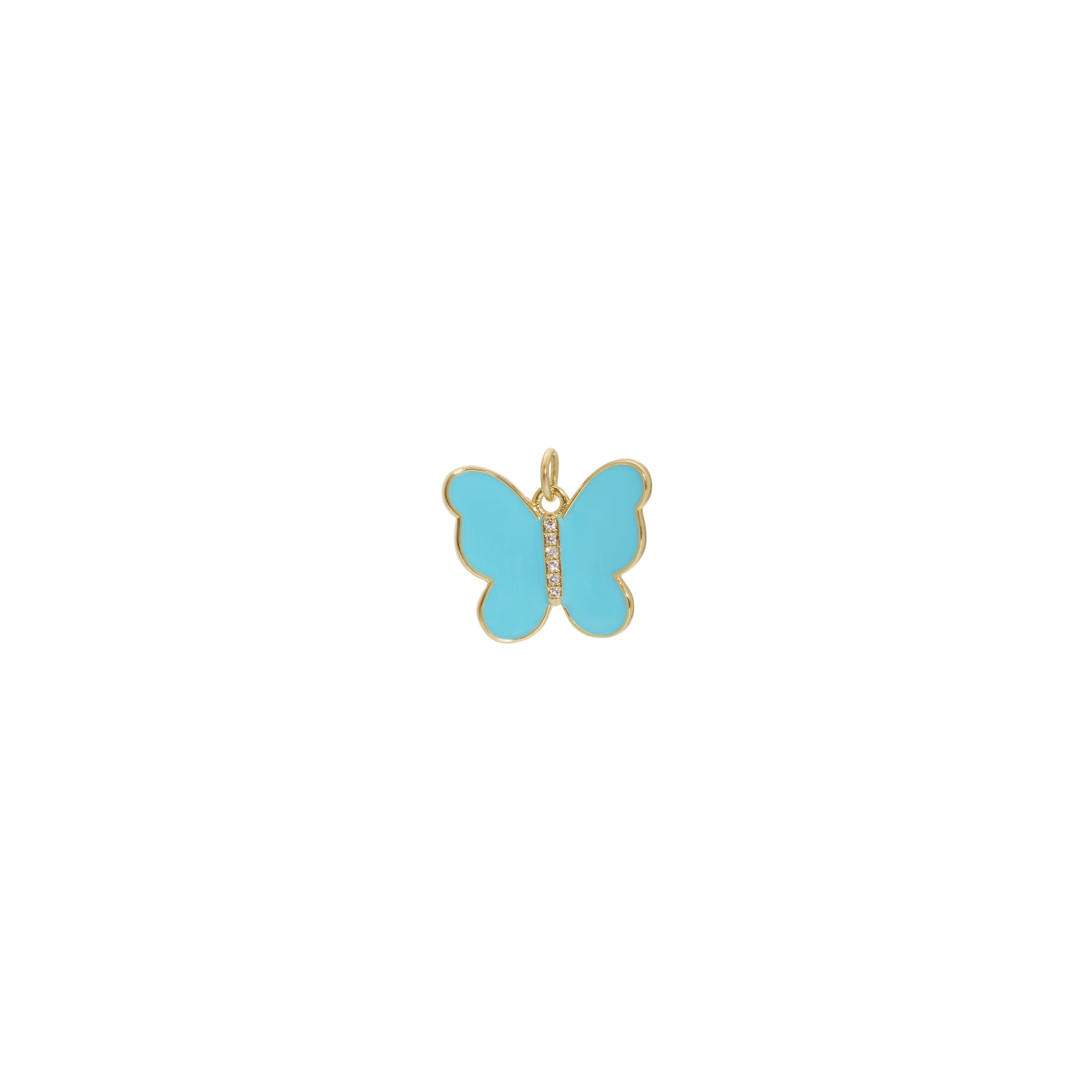 Gold Butterfly Charm