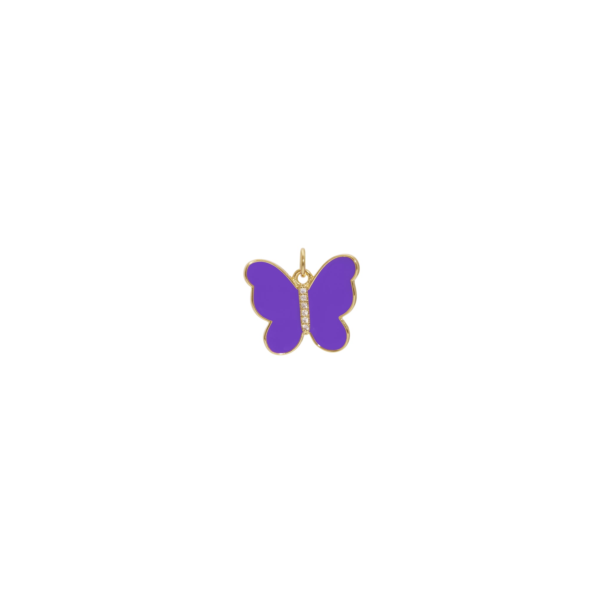 Gold Butterfly Charm