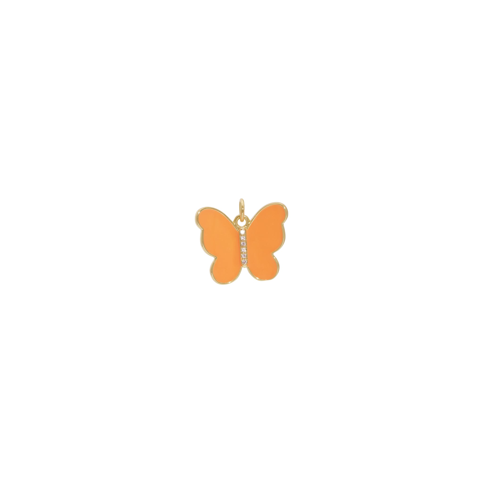 Gold Butterfly Charm