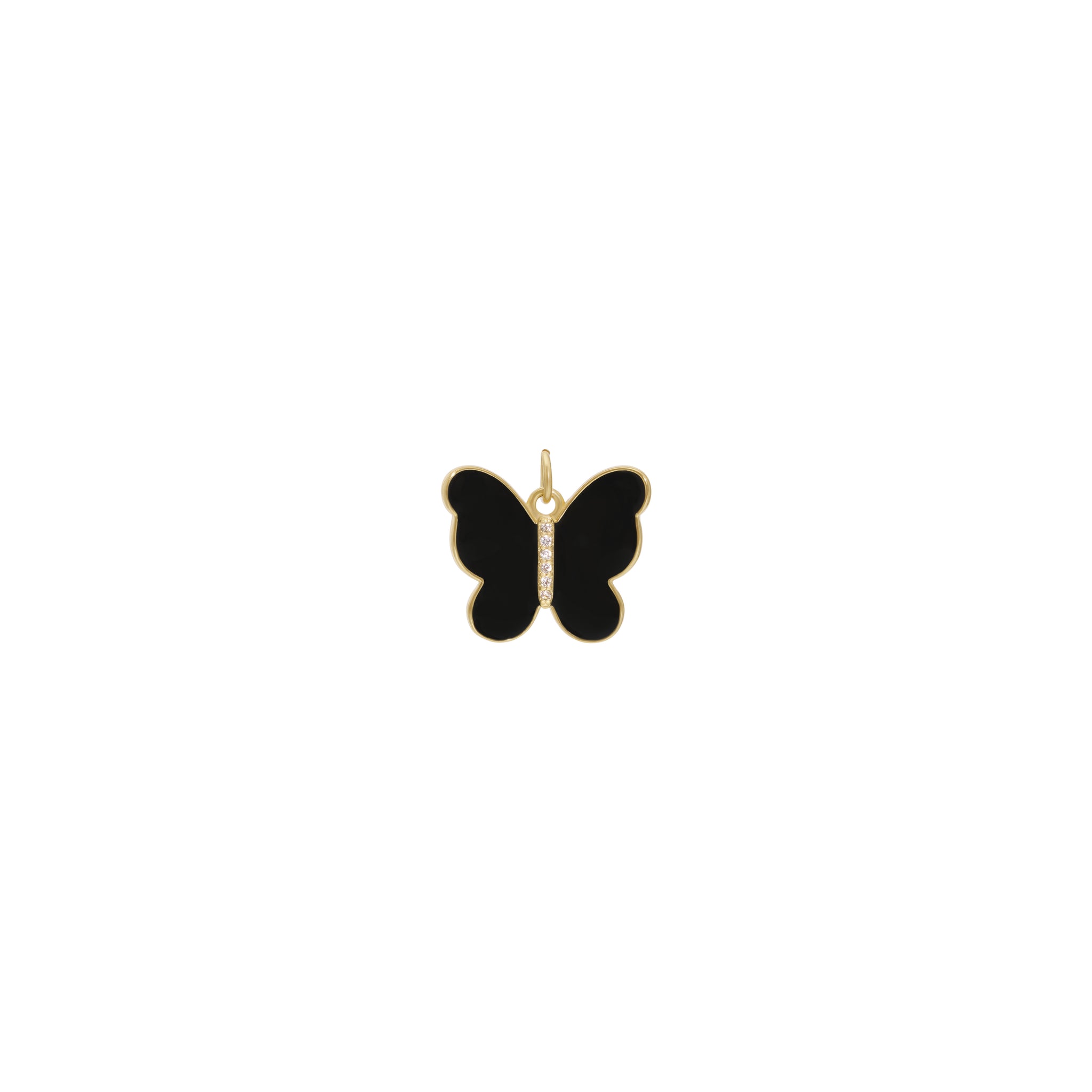 Gold Butterfly Charm