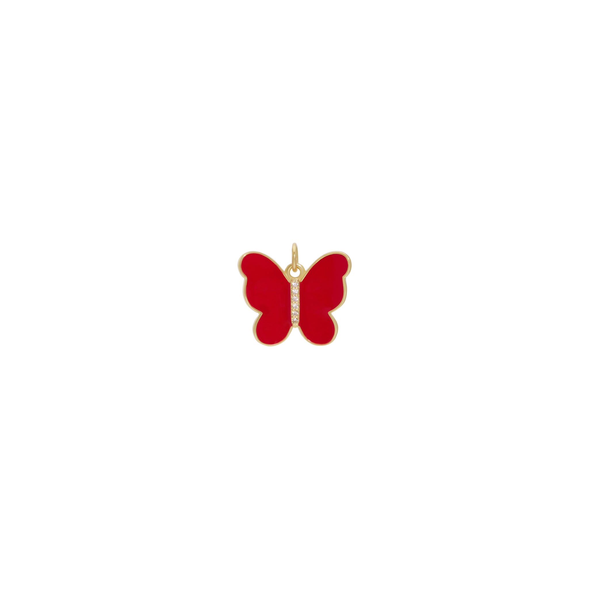 Gold Butterfly Charm