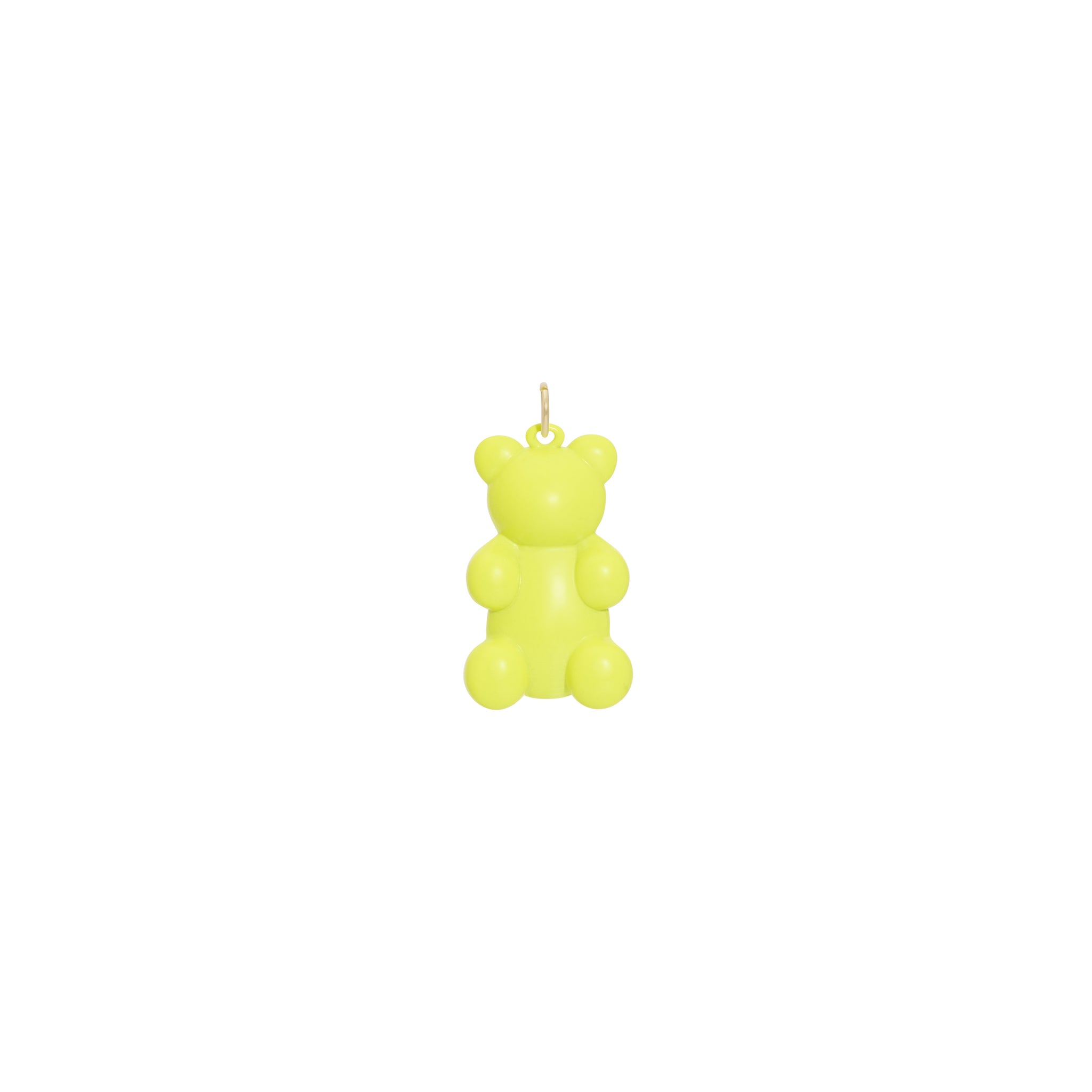 Gold Gummy Bear Charm