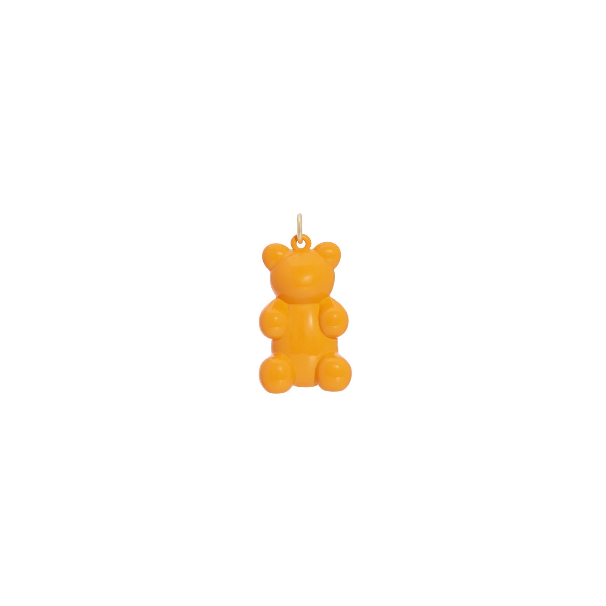 Gold Gummy Bear Charm