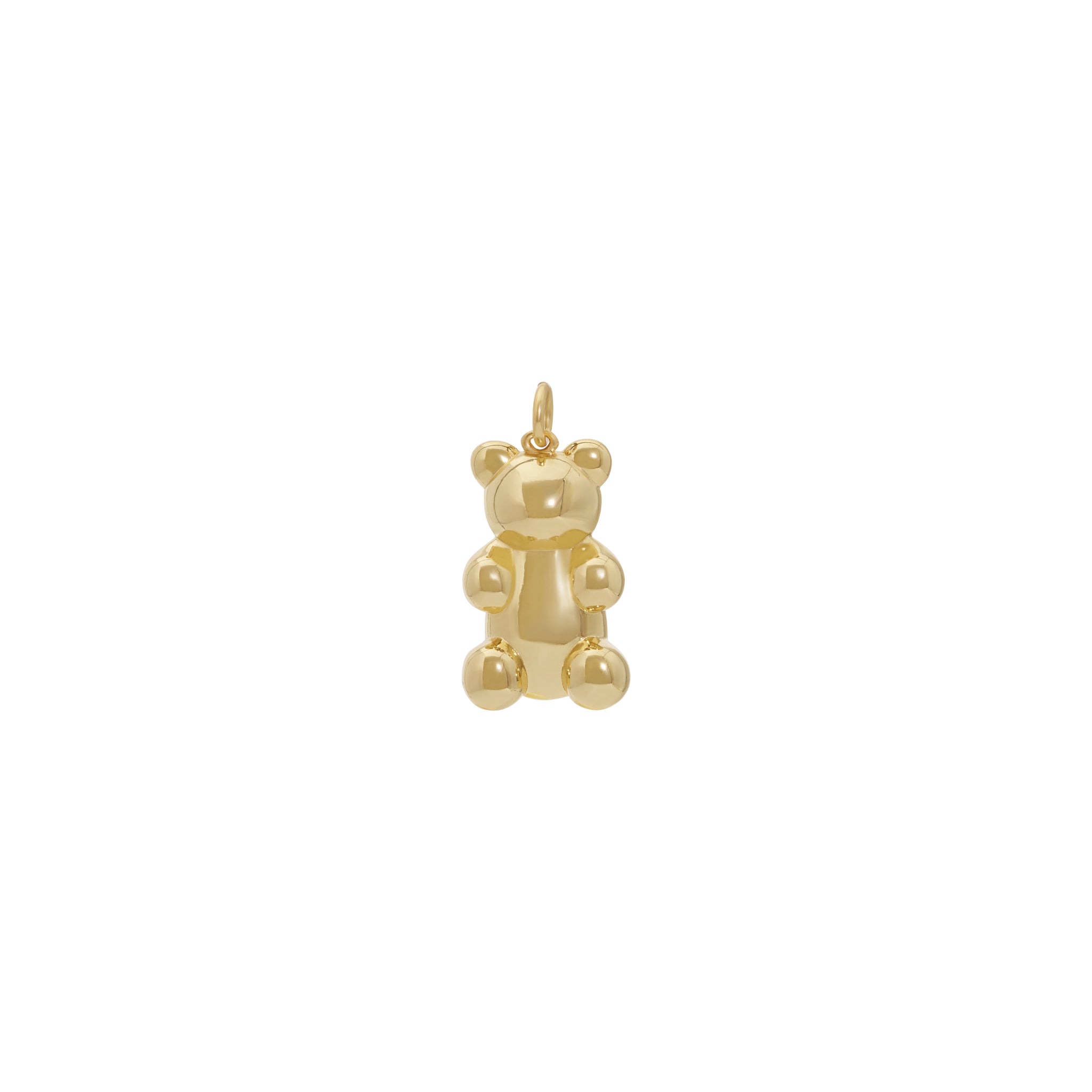 Gold Gummy Bear Charm