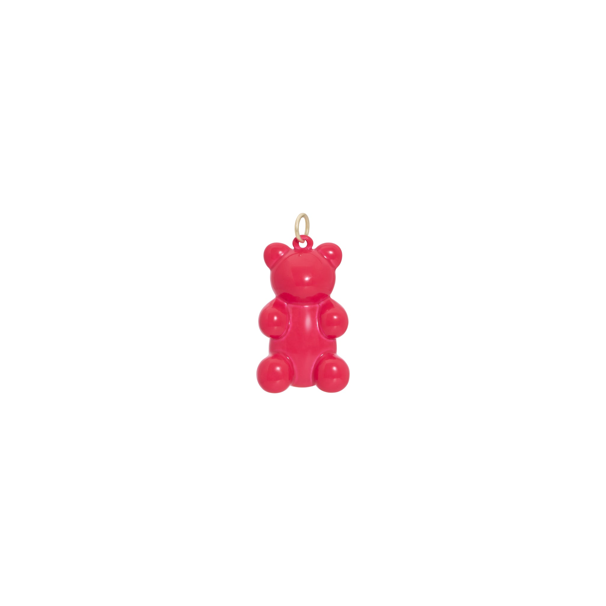 Gold Gummy Bear Charm